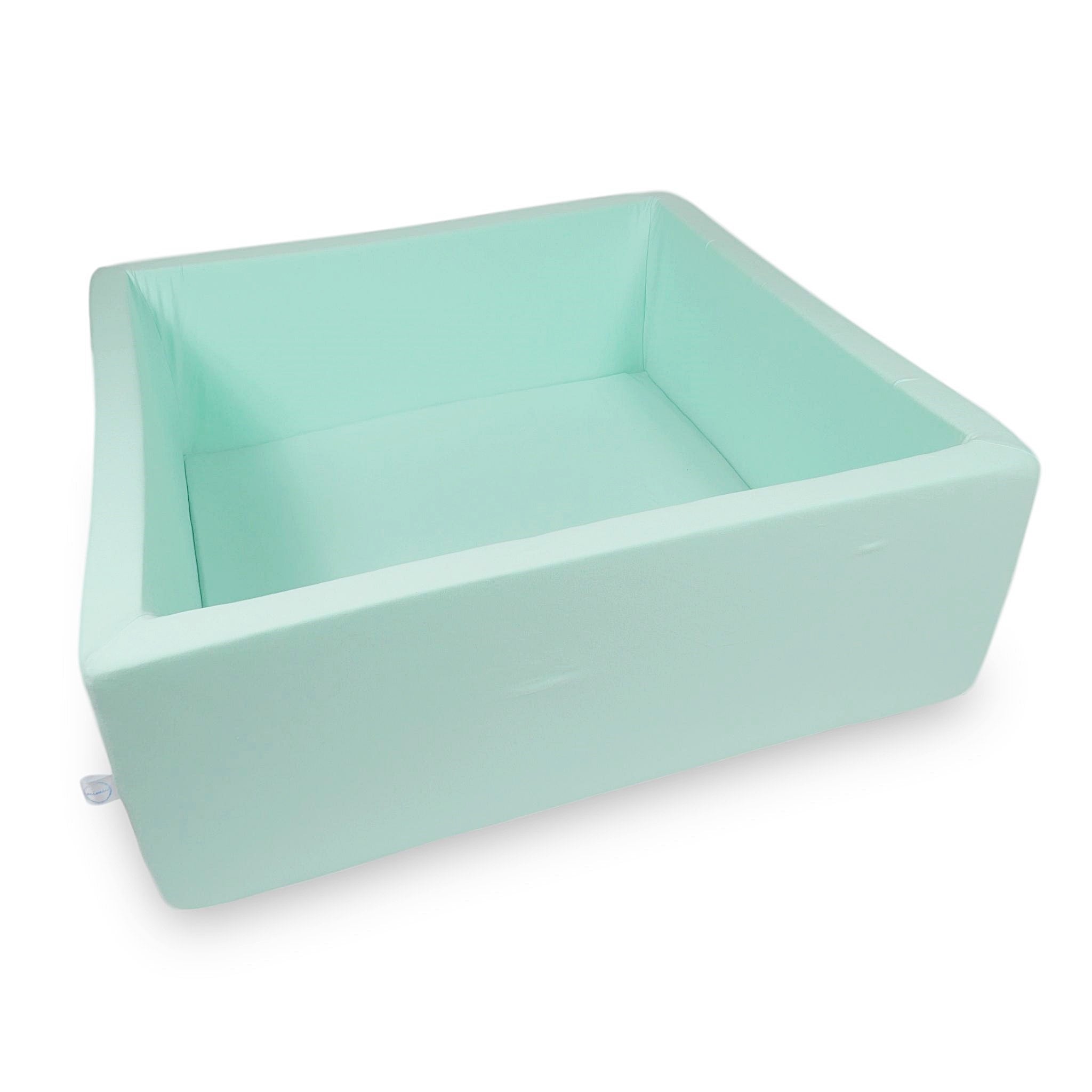 Square ball pit 110x110x40 cm Mint without balls