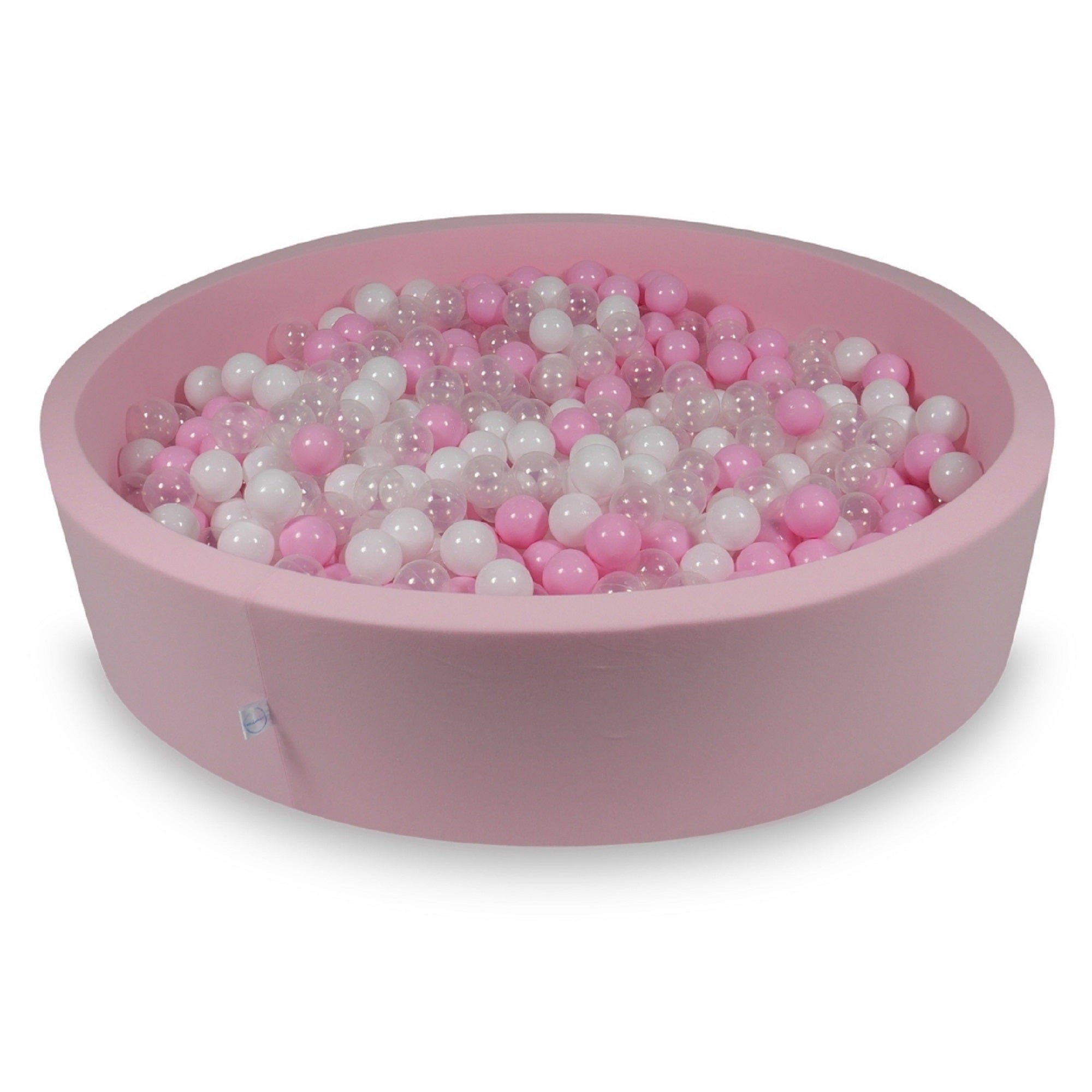 Piscina con palline in rosa cipria 130x30 cm con 600 palline