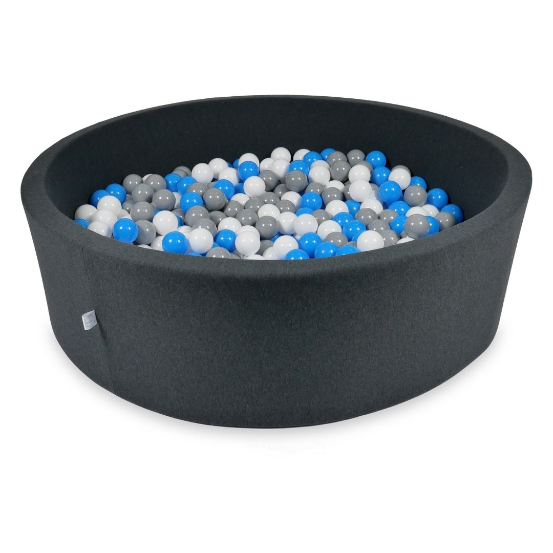 Graphite ball pit 130x40 cm with 700 balls