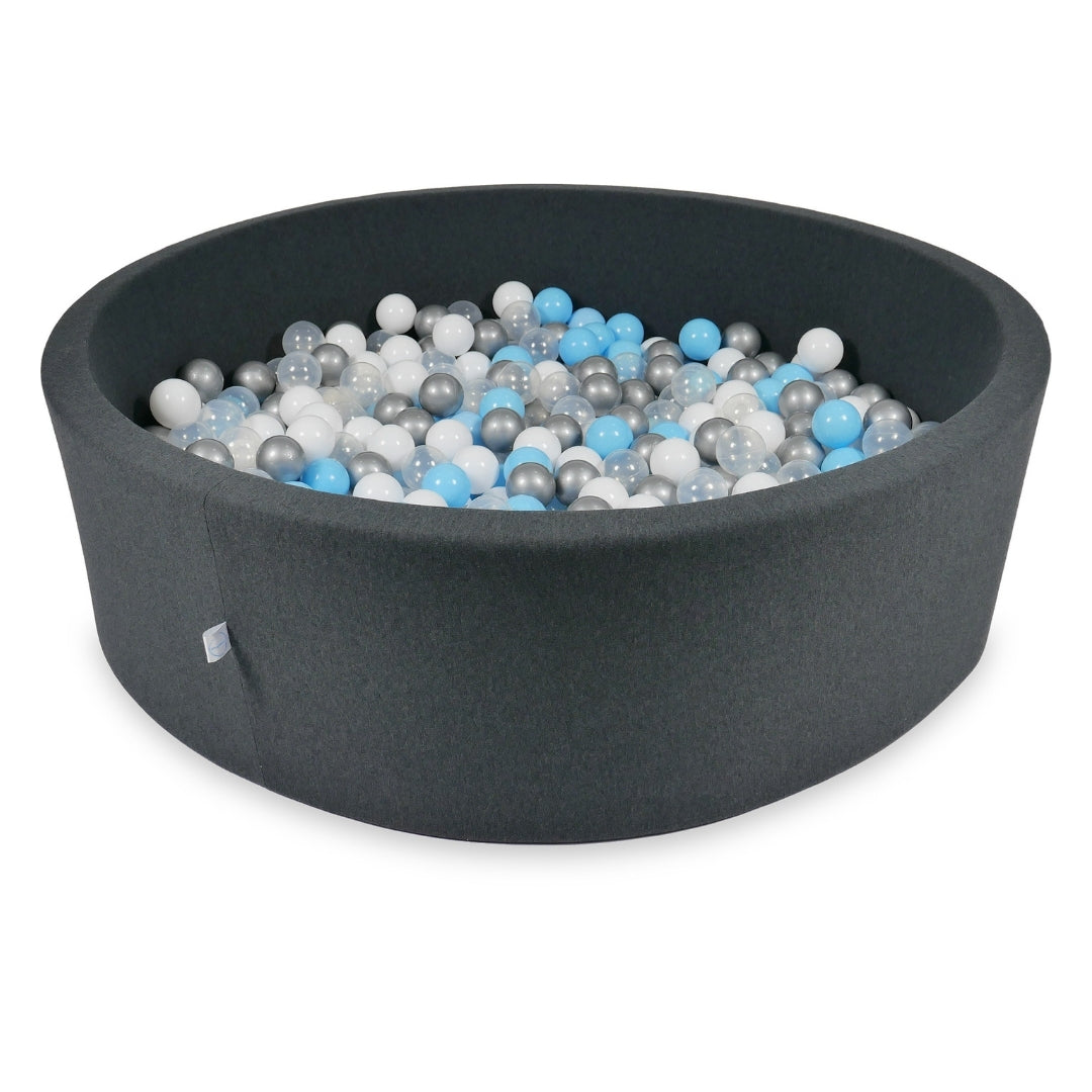 Graphite ball pit 130x40 cm with 700 balls