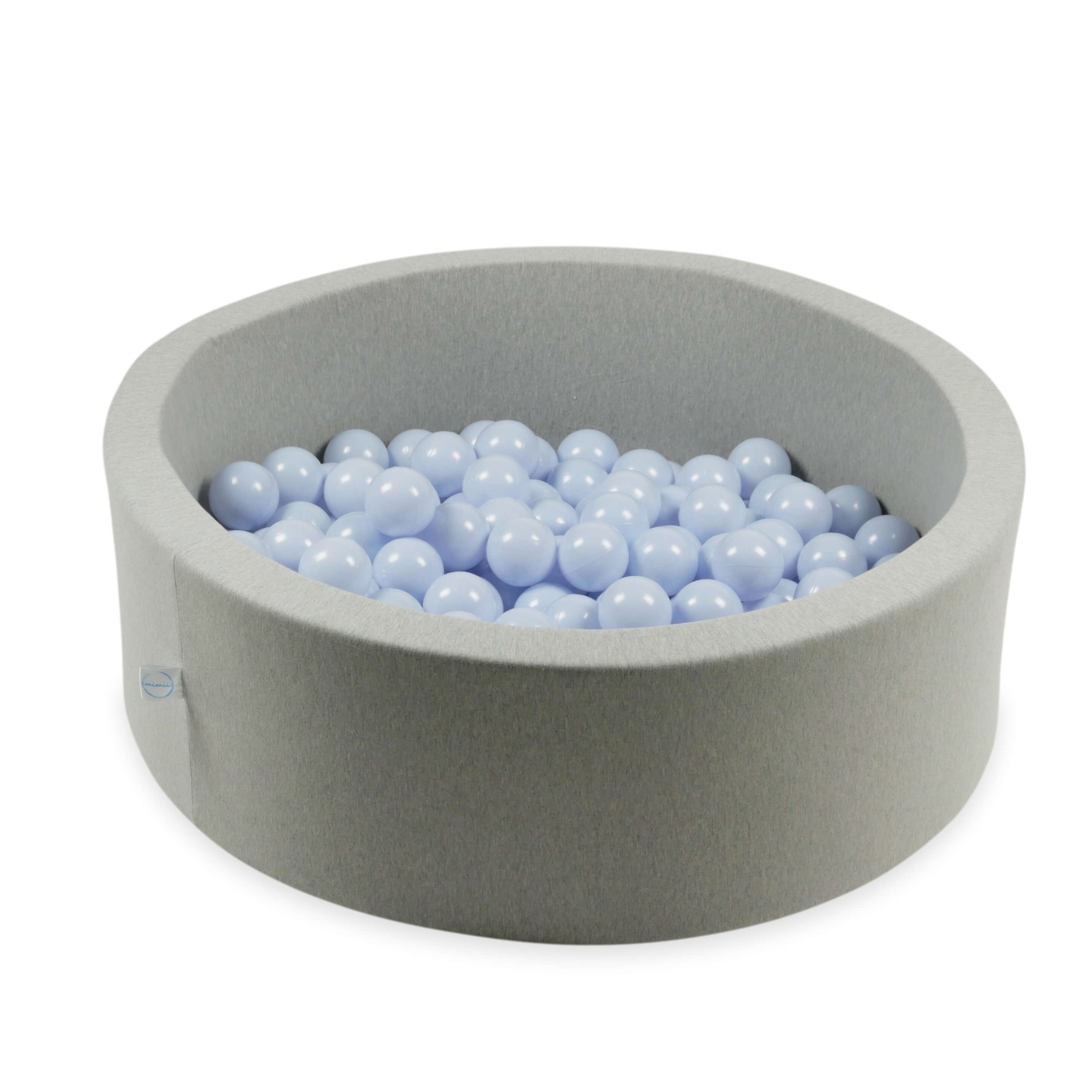 300 hellblaue Perlmutt-Spielbälle, 7 cm Durchmesser