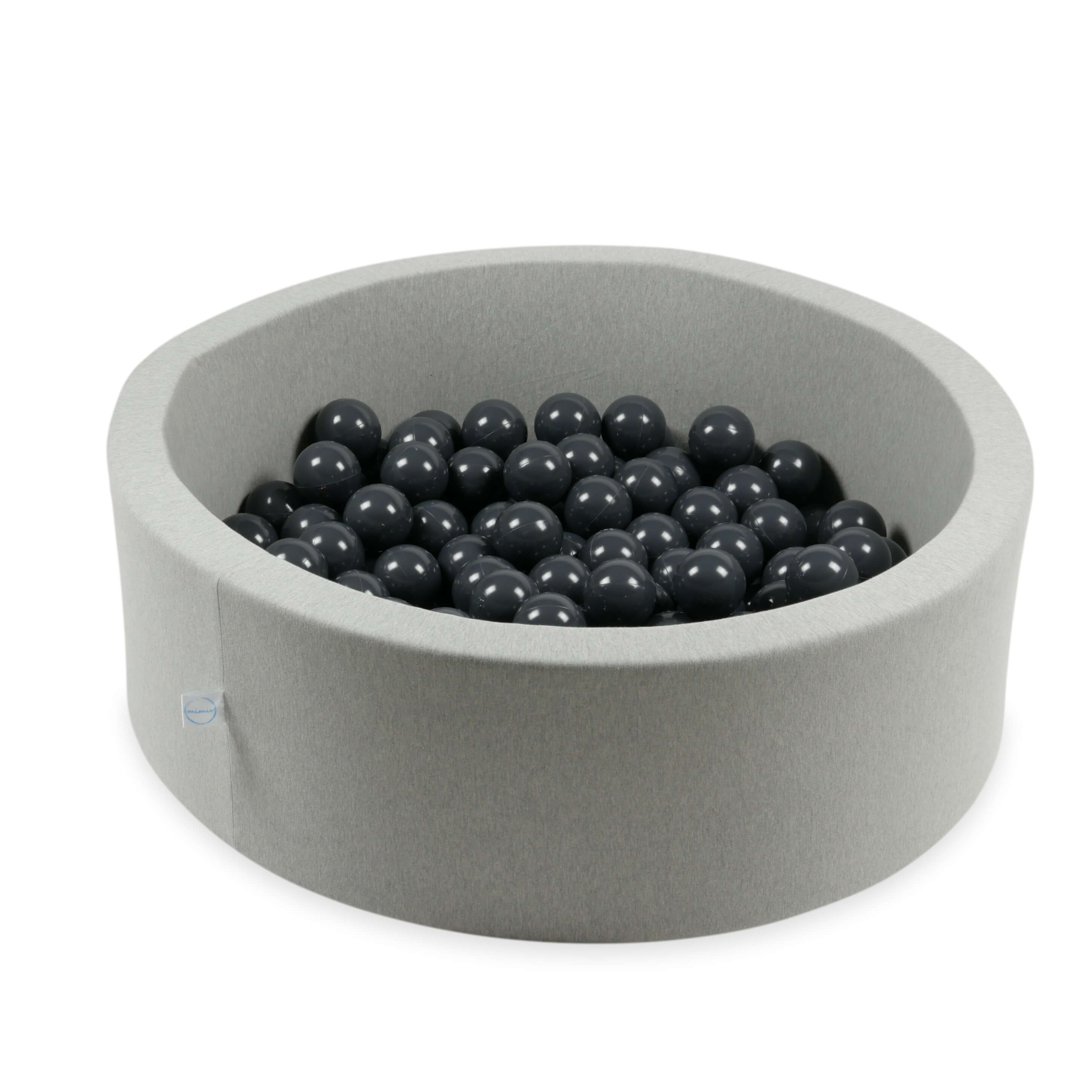 Play balls ø7cm 50 pieces graphite