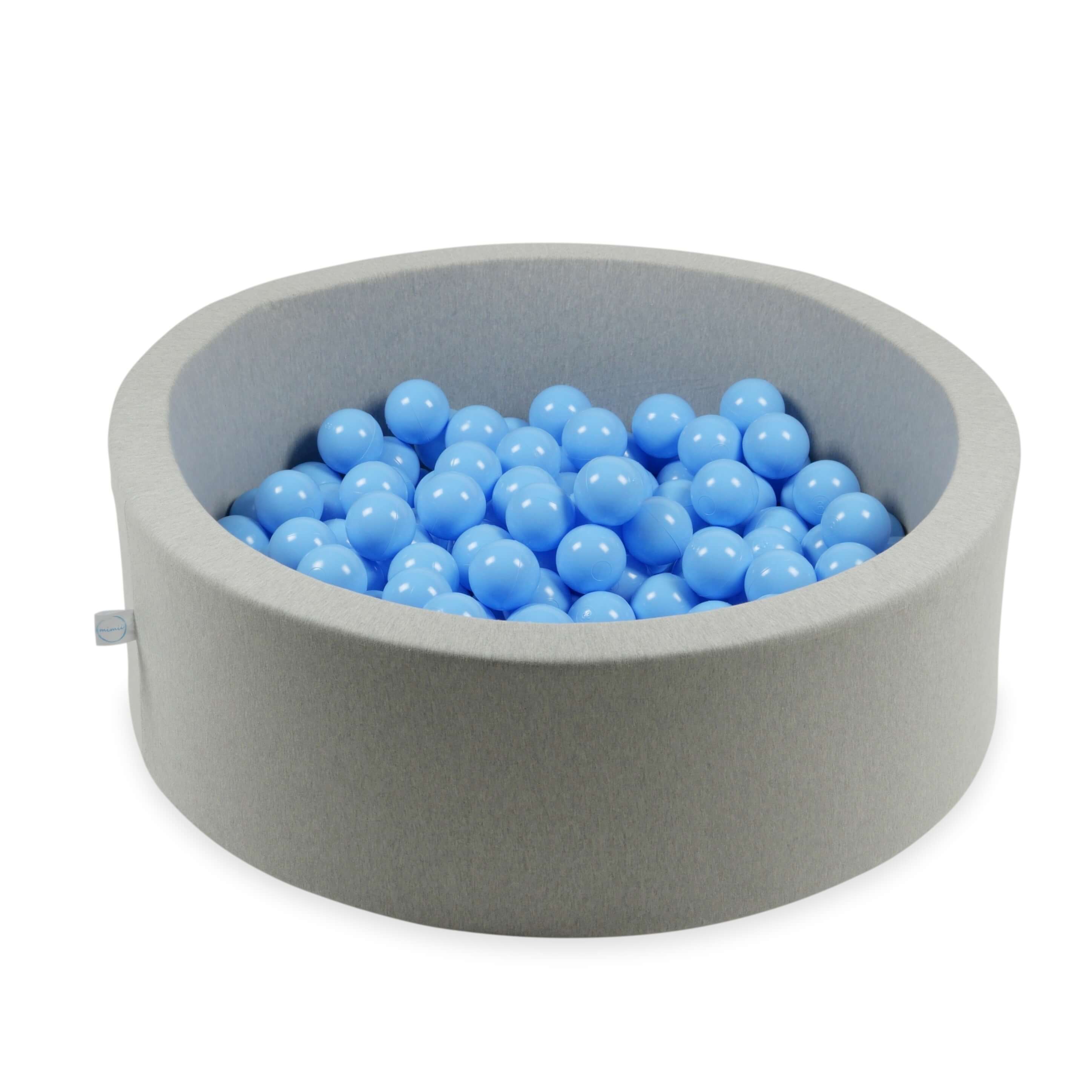 Play balls ø7cm 25 pieces light cyan