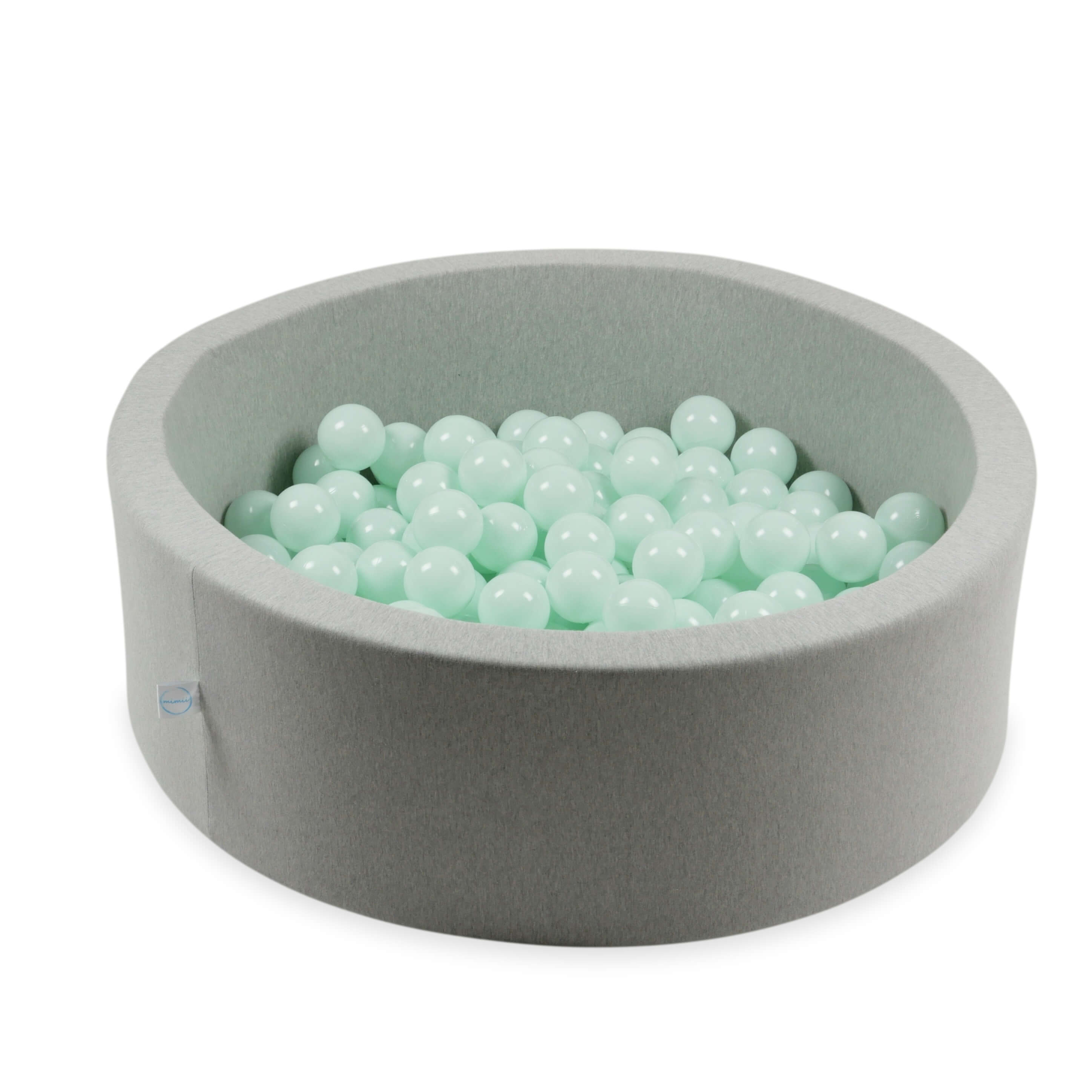 Play balls ø7cm 25 pieces light mint