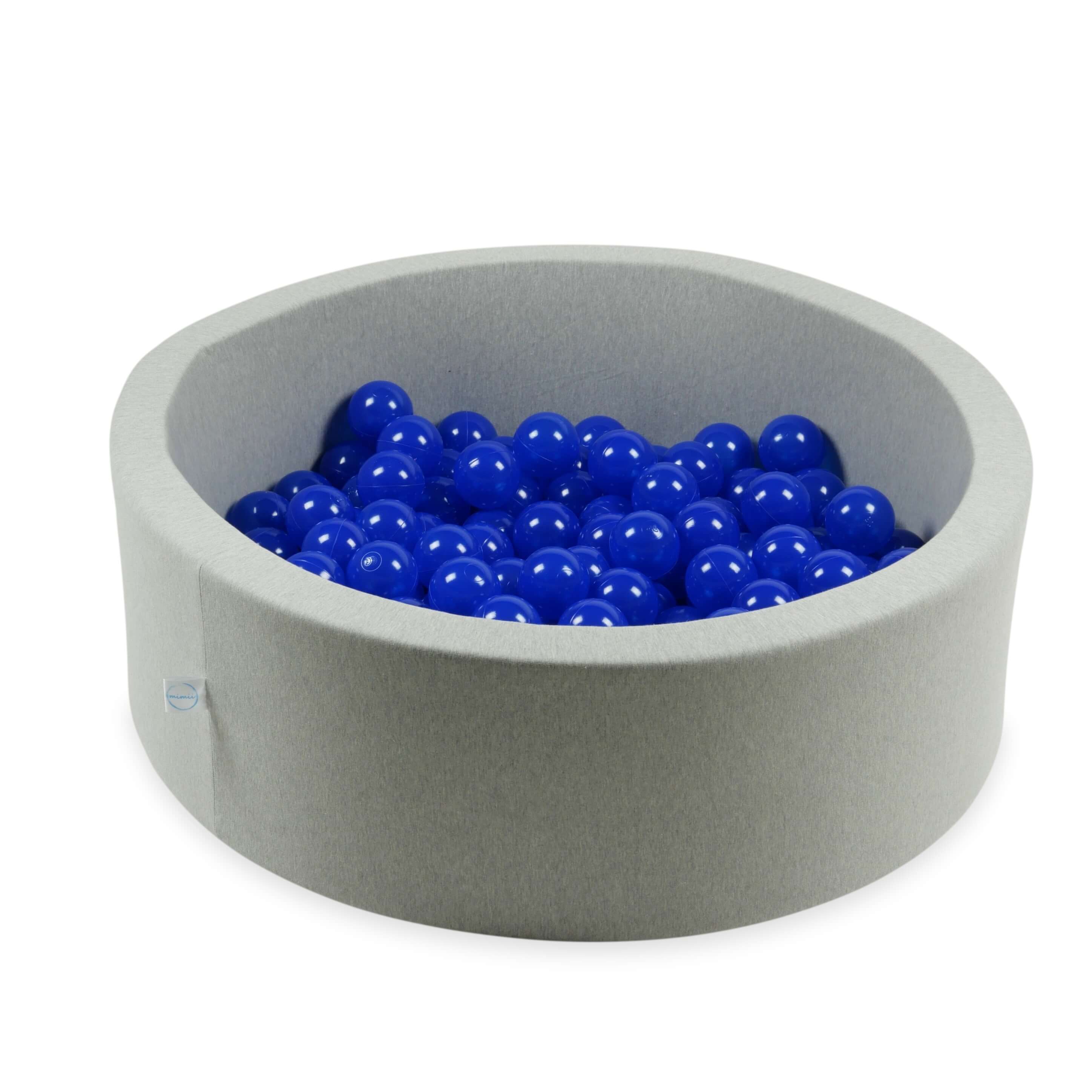 50 blaue Spielbälle, 7 cm Durchmesser