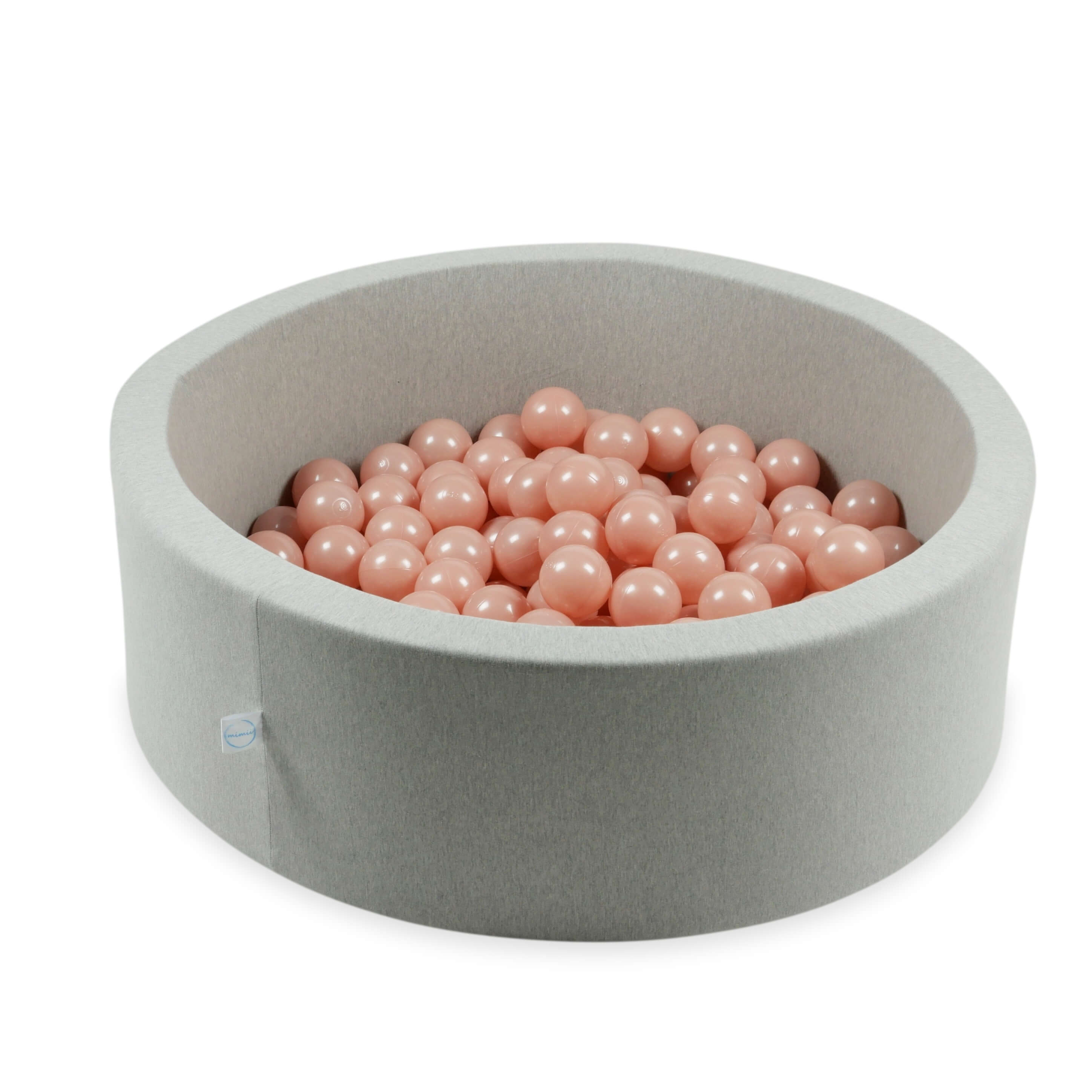 200 roségoldene Spielbälle, 7 cm Durchmesser