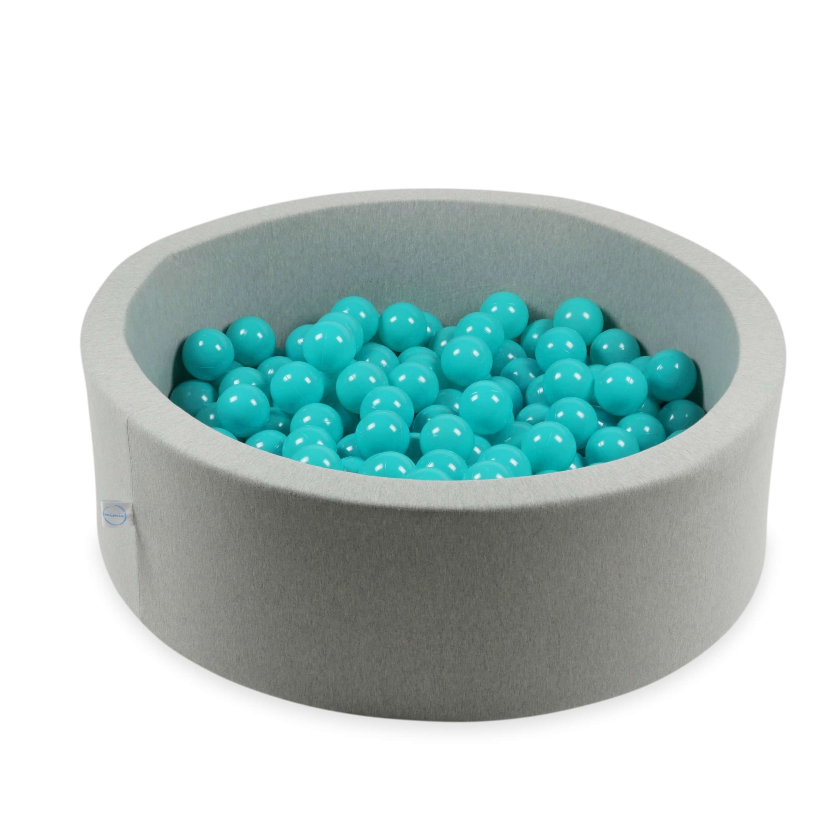 Game balls ø7cm 300 pieces turquoise