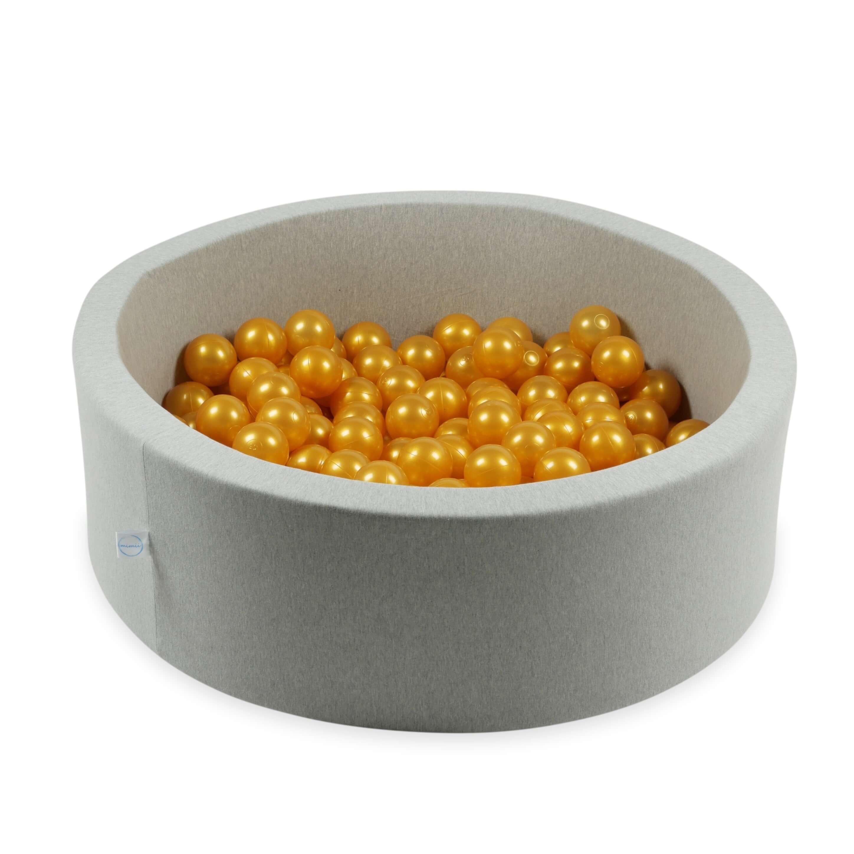 Game balls ø7cm 200 pieces gold