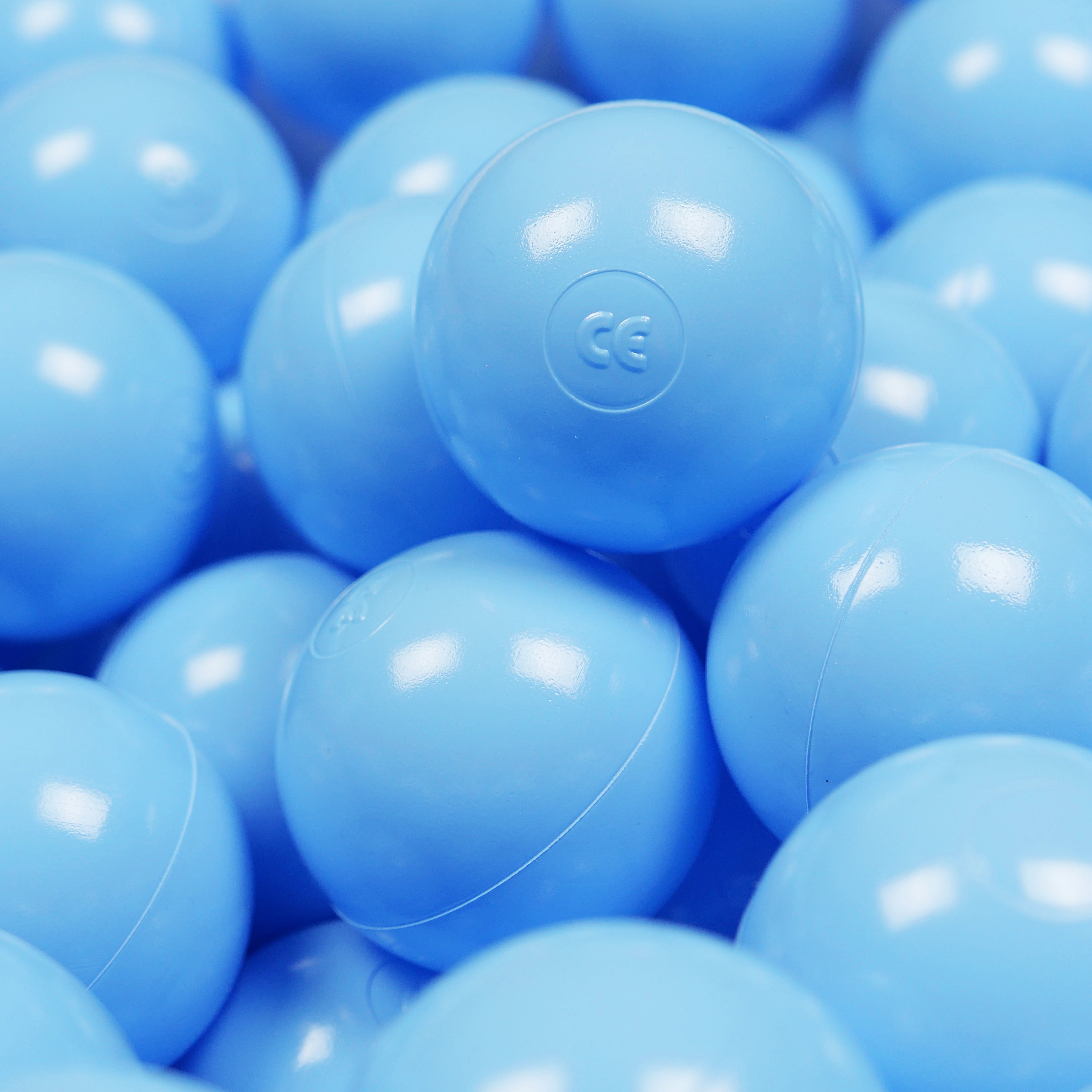 Game balls ø7cm 300 pieces light cyan