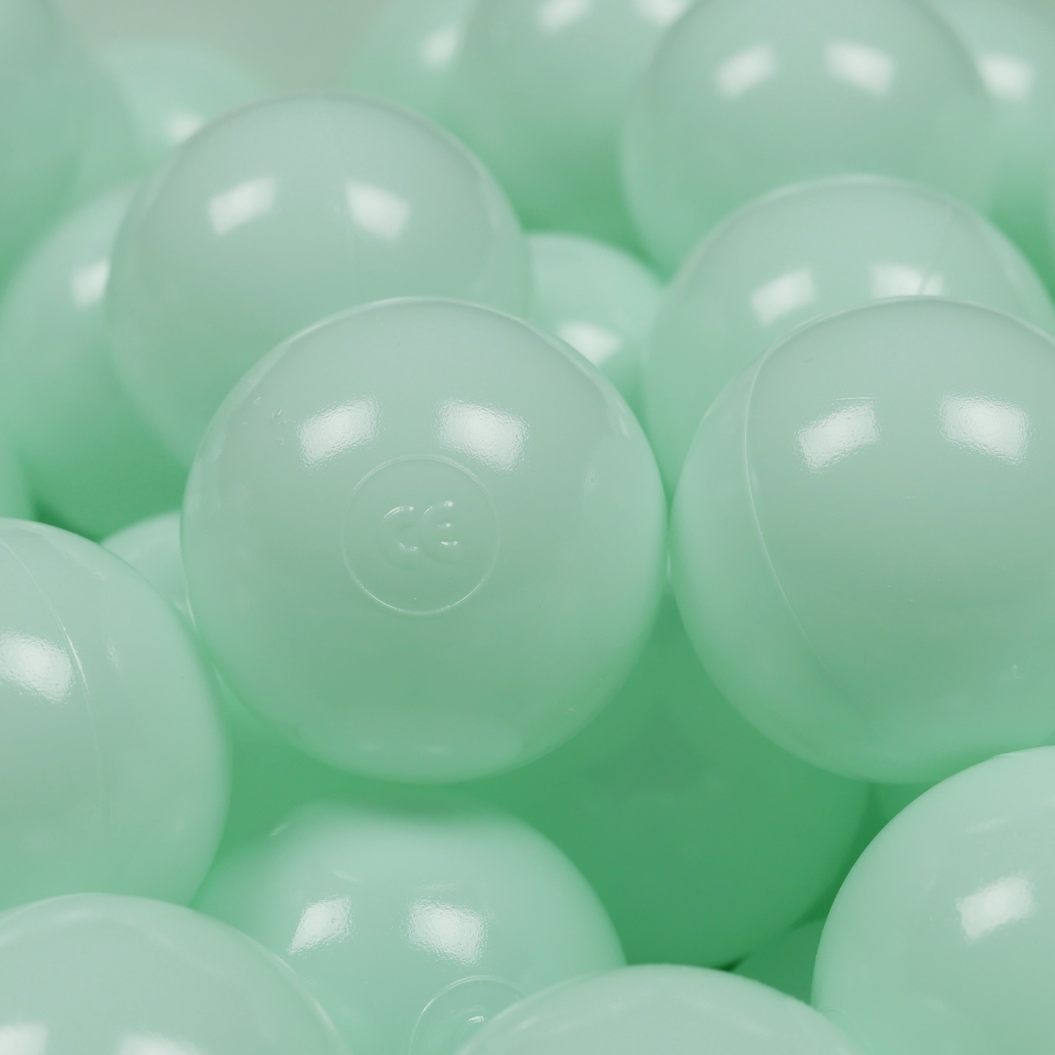 Game balls ø7cm 400 pieces light mint