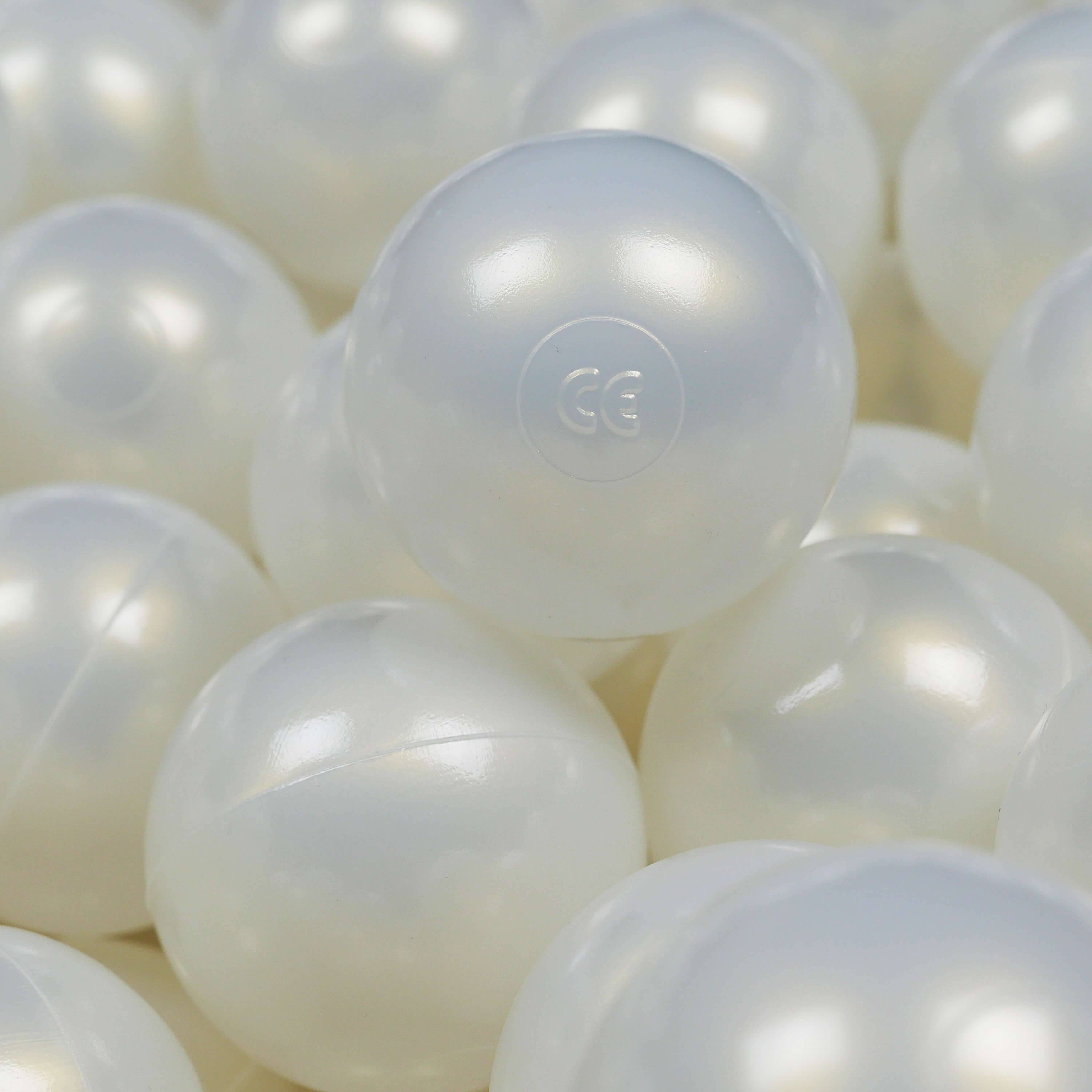 Play balls ø7cm 500 pieces iridescent