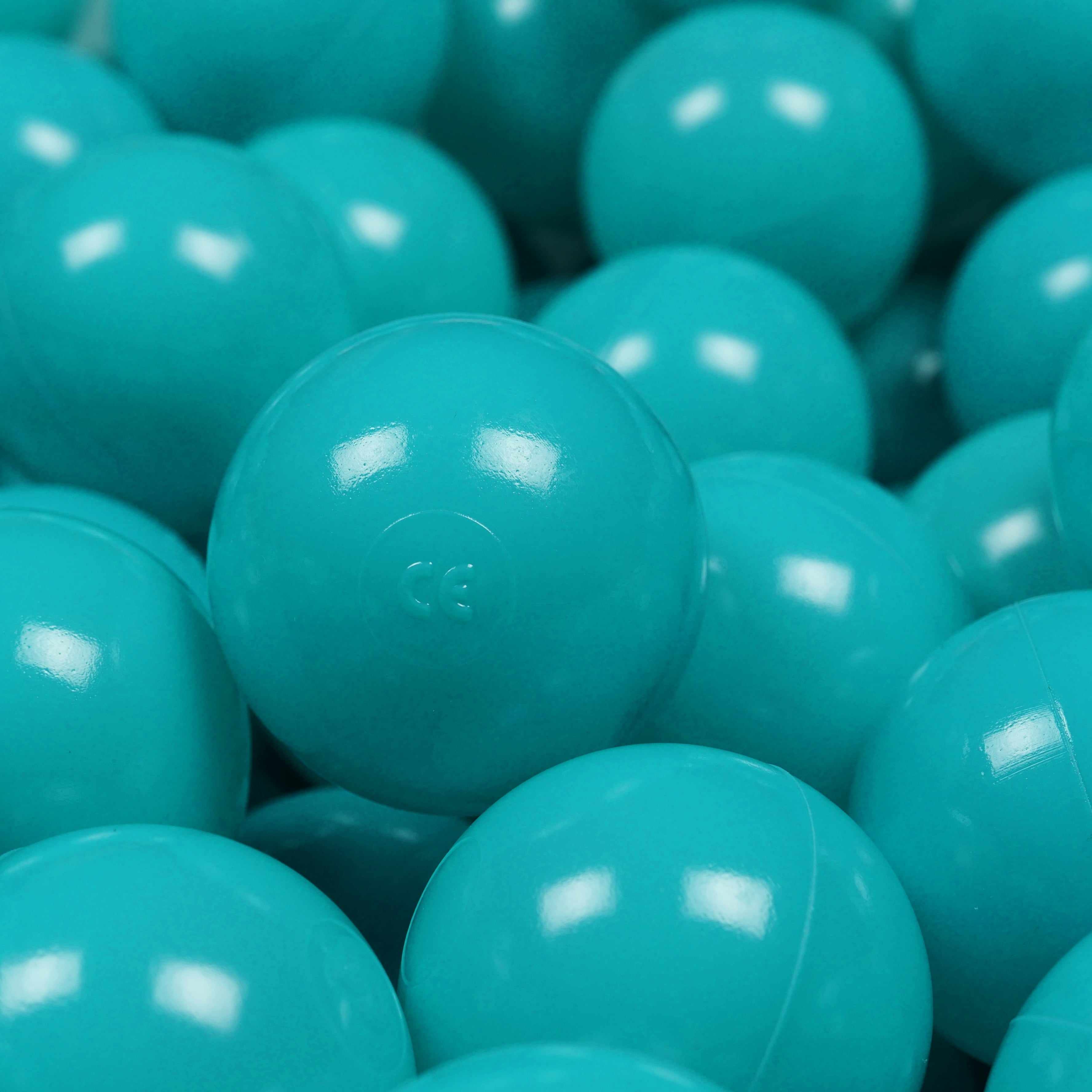 Game balls ø7cm 300 pieces turquoise