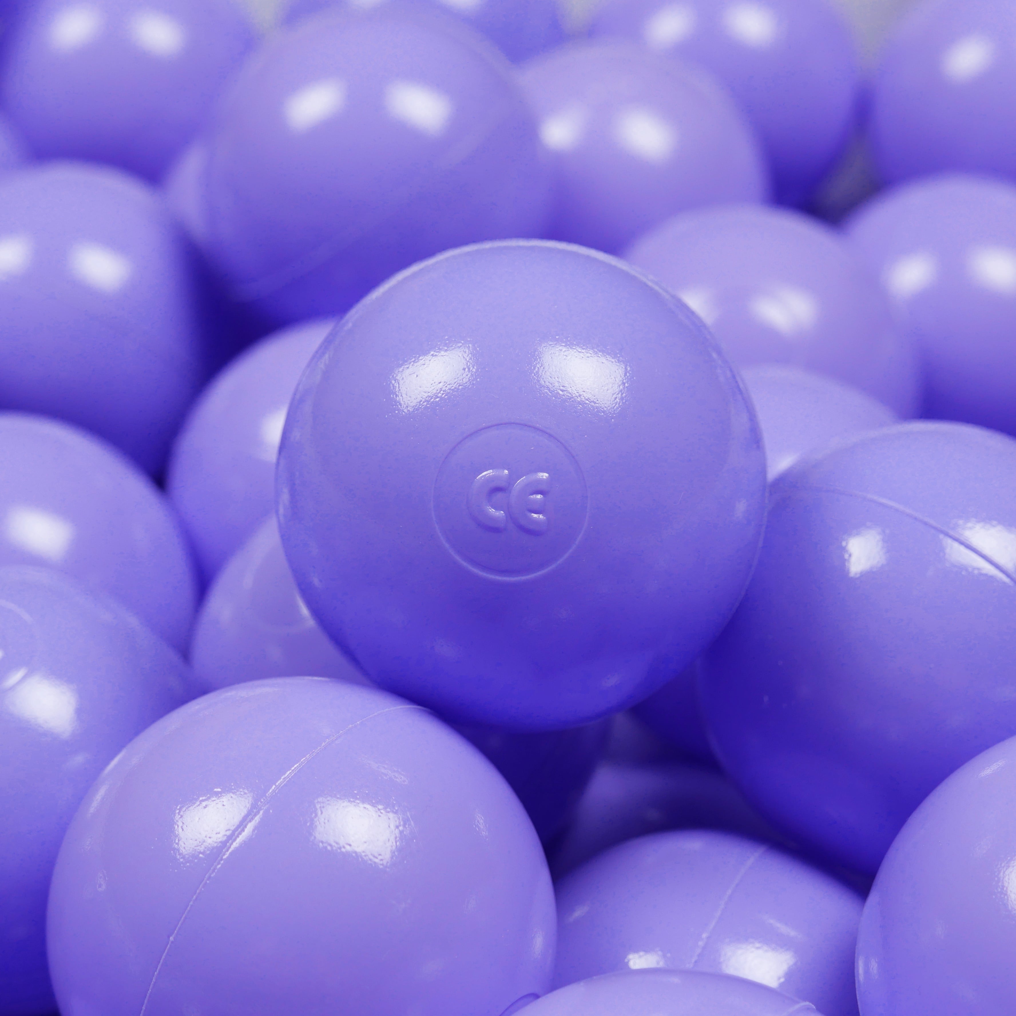 Game balls ø7cm 400 pieces heather
