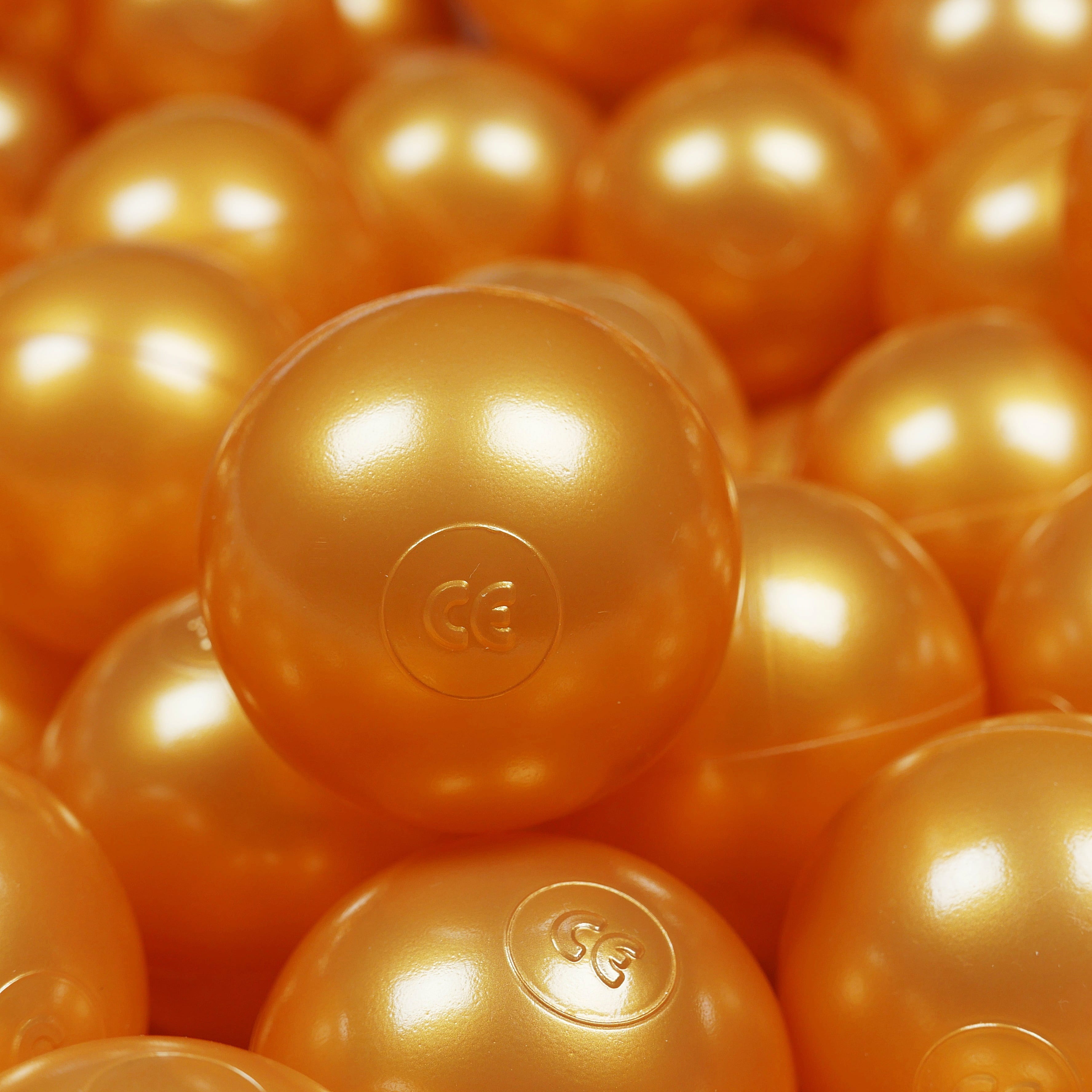 Play balls ø7cm 150 pieces gold