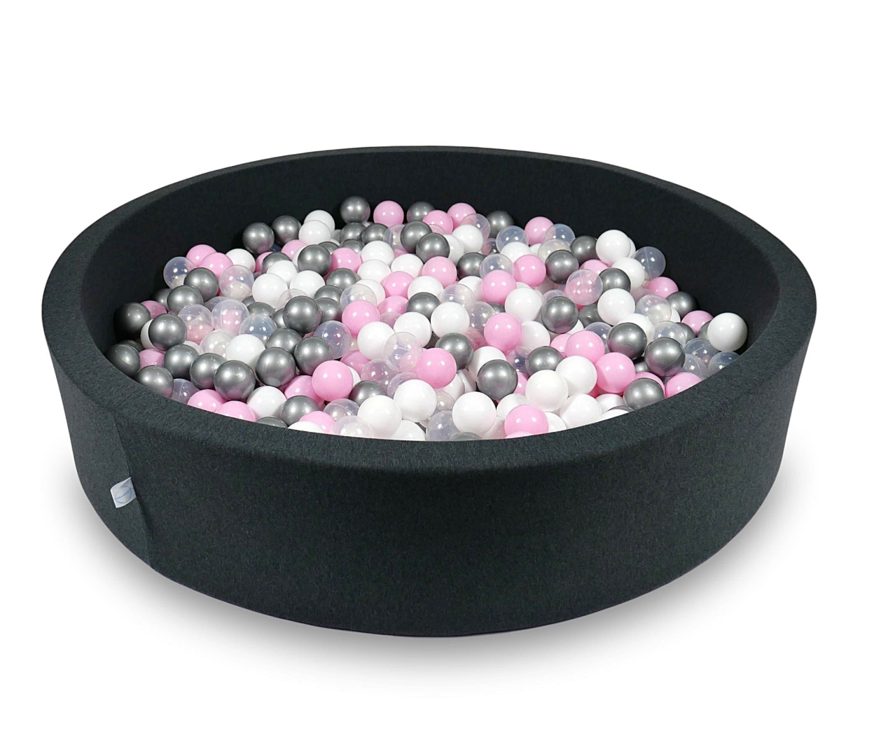 Graphite ball pit 130x30 cm with 600 balls