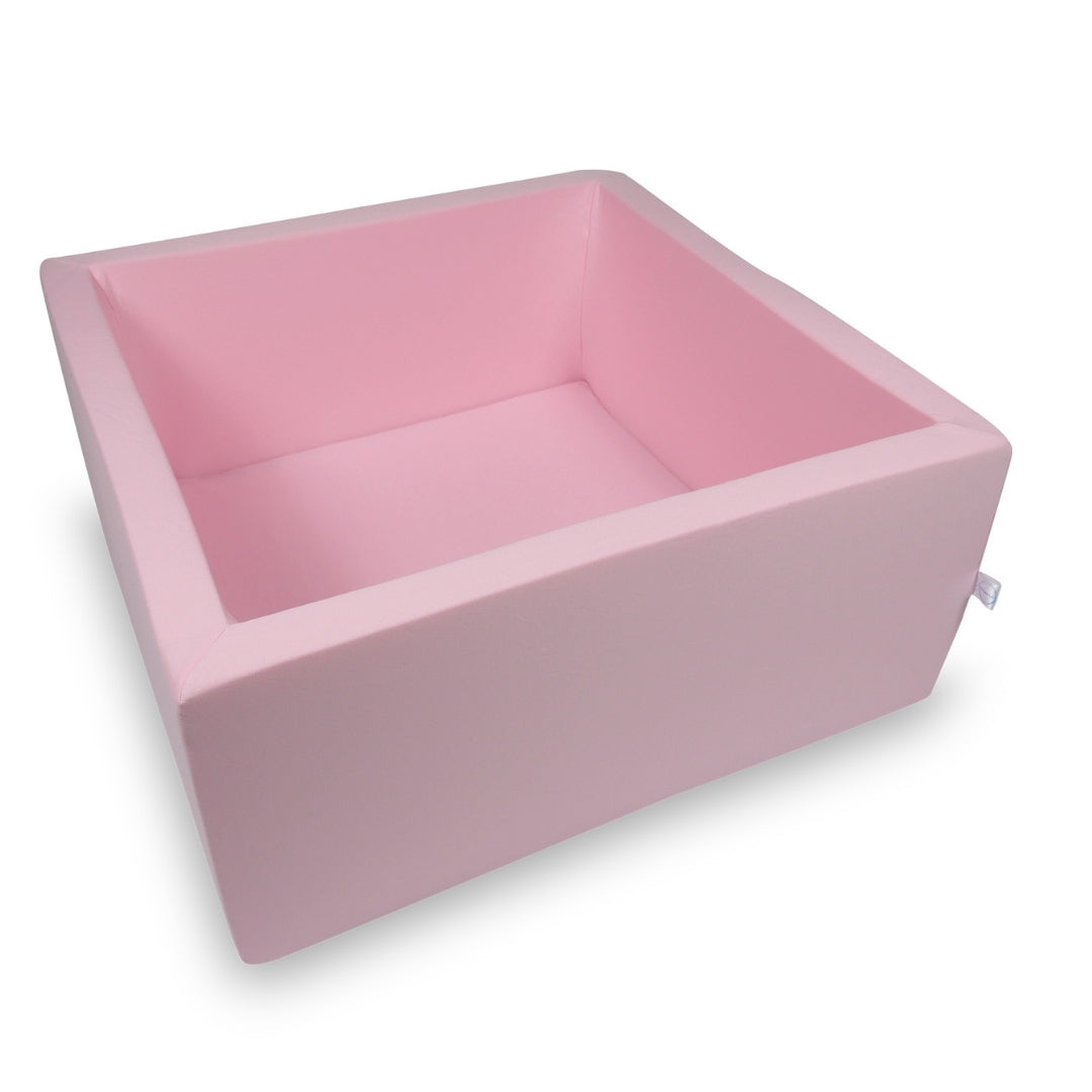 Kugelbad quadratisch 90x90x40 cm Altrosa ohne Bälle