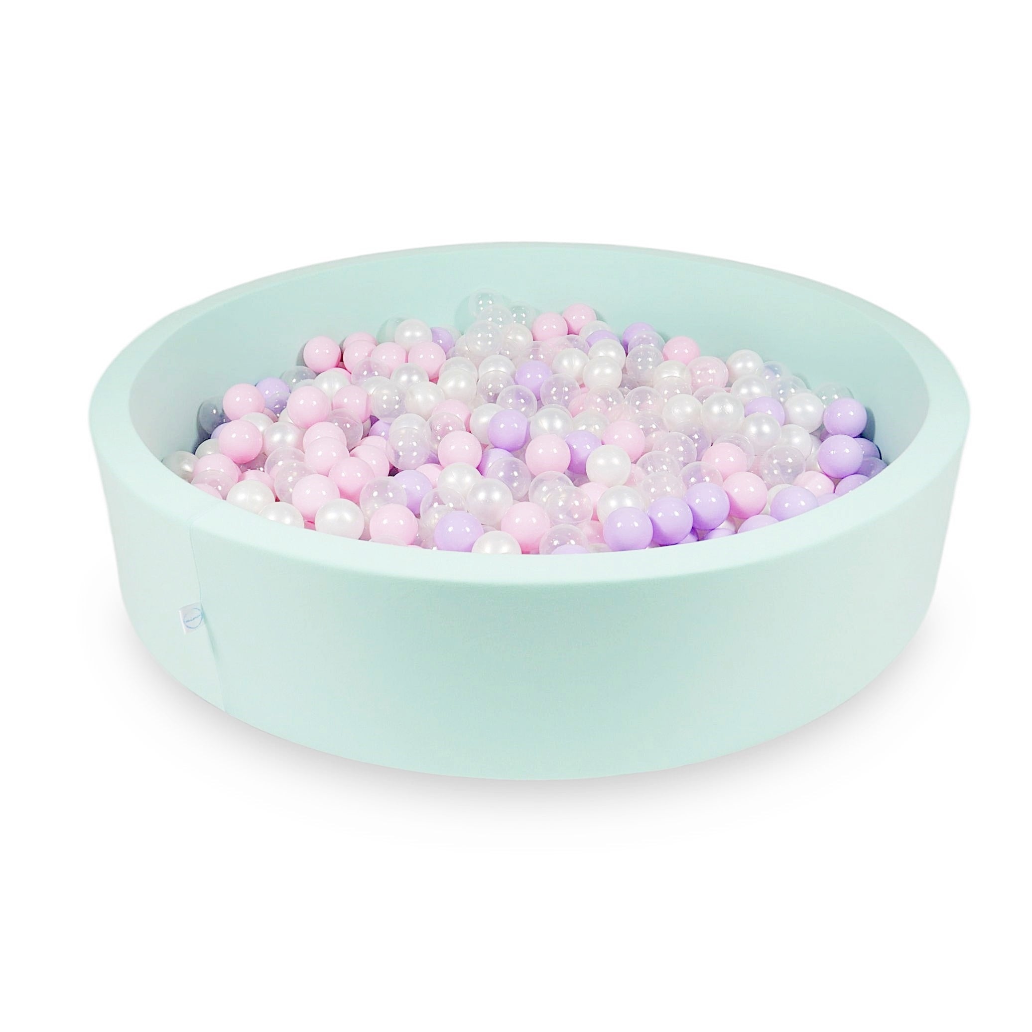 Mint ball pit 130x30 cm with 600 balls