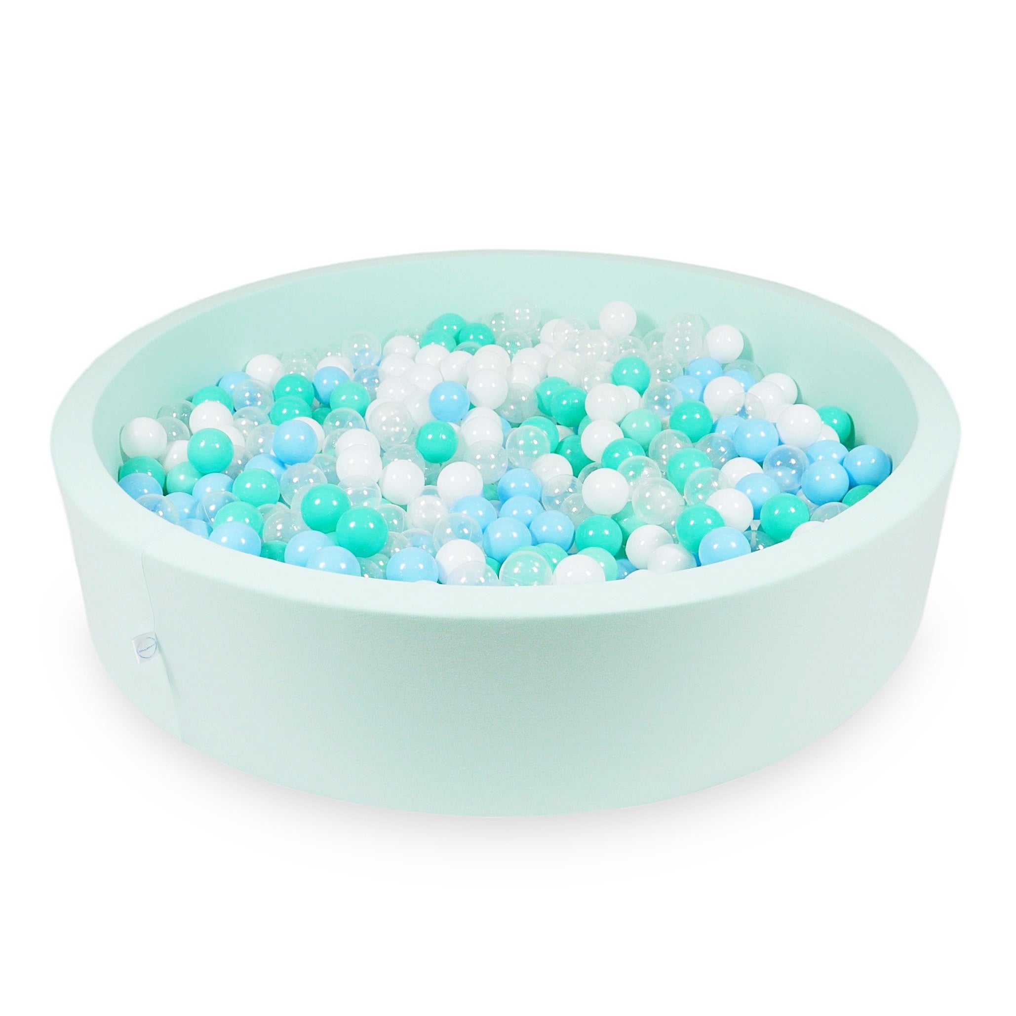 Mint ball pit 130x30 cm with 600 balls