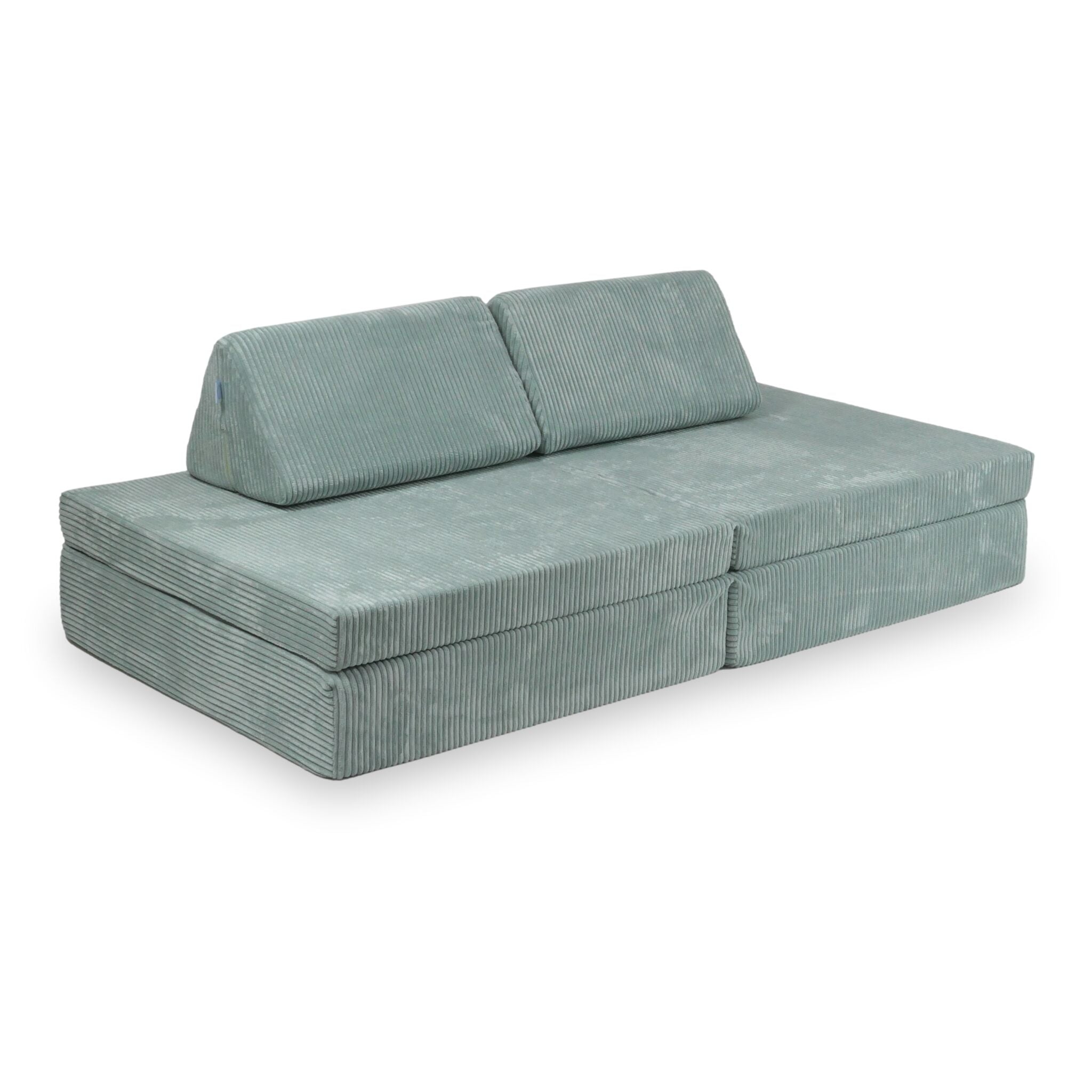 Montessori-Spielsofa aus Cord-Samt