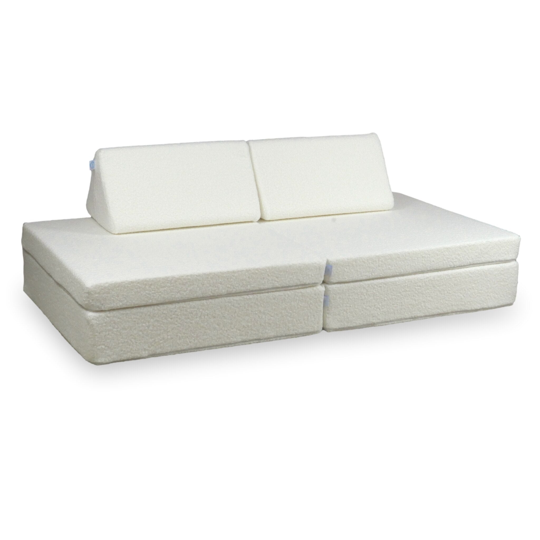 Montessori Play Sofa Deluxe White