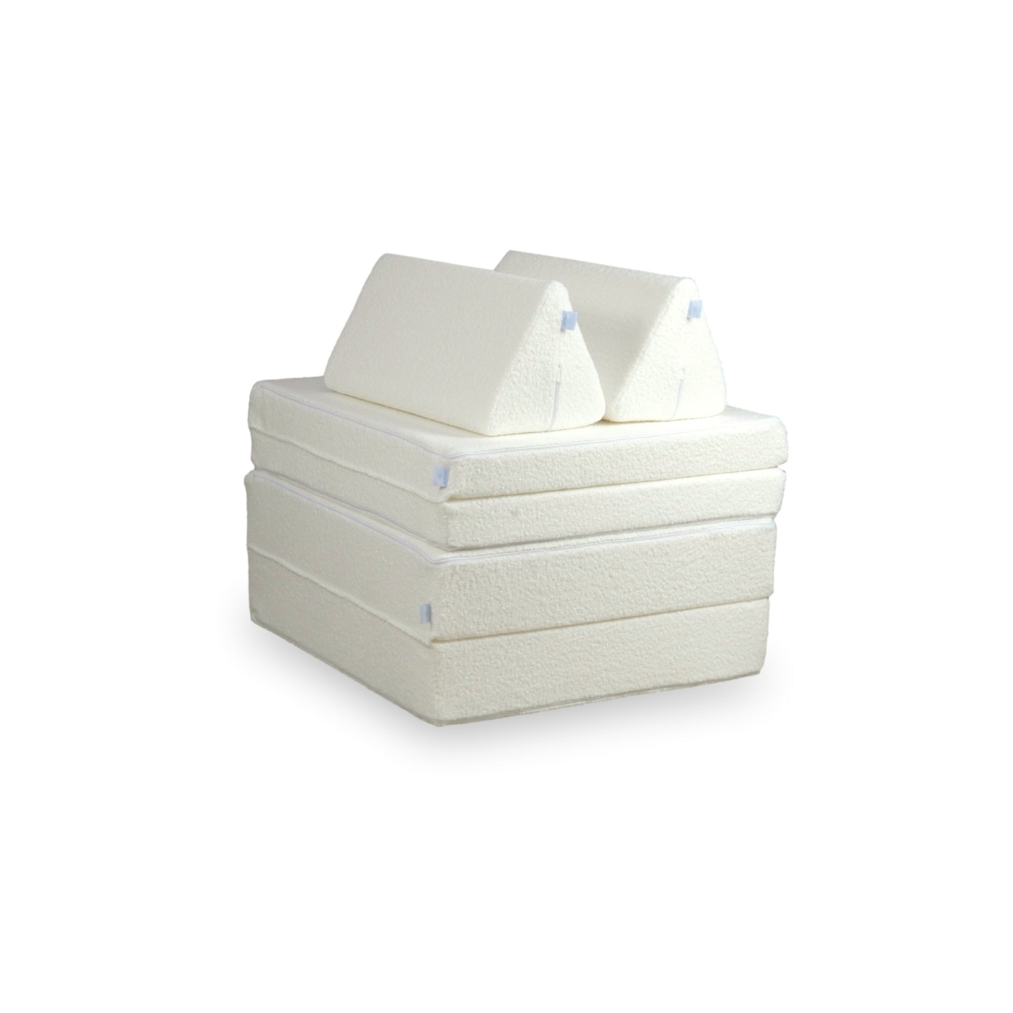 Montessori Play Sofa Deluxe White