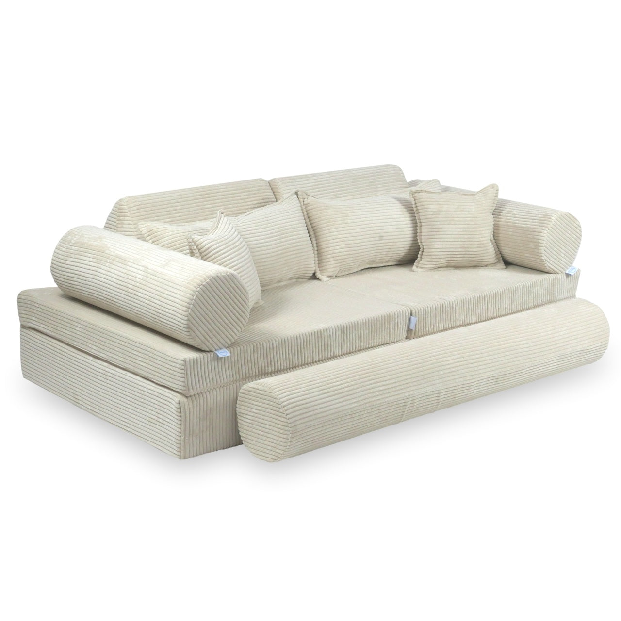 Luxuriöses Montessori-Spielsofa aus Cord