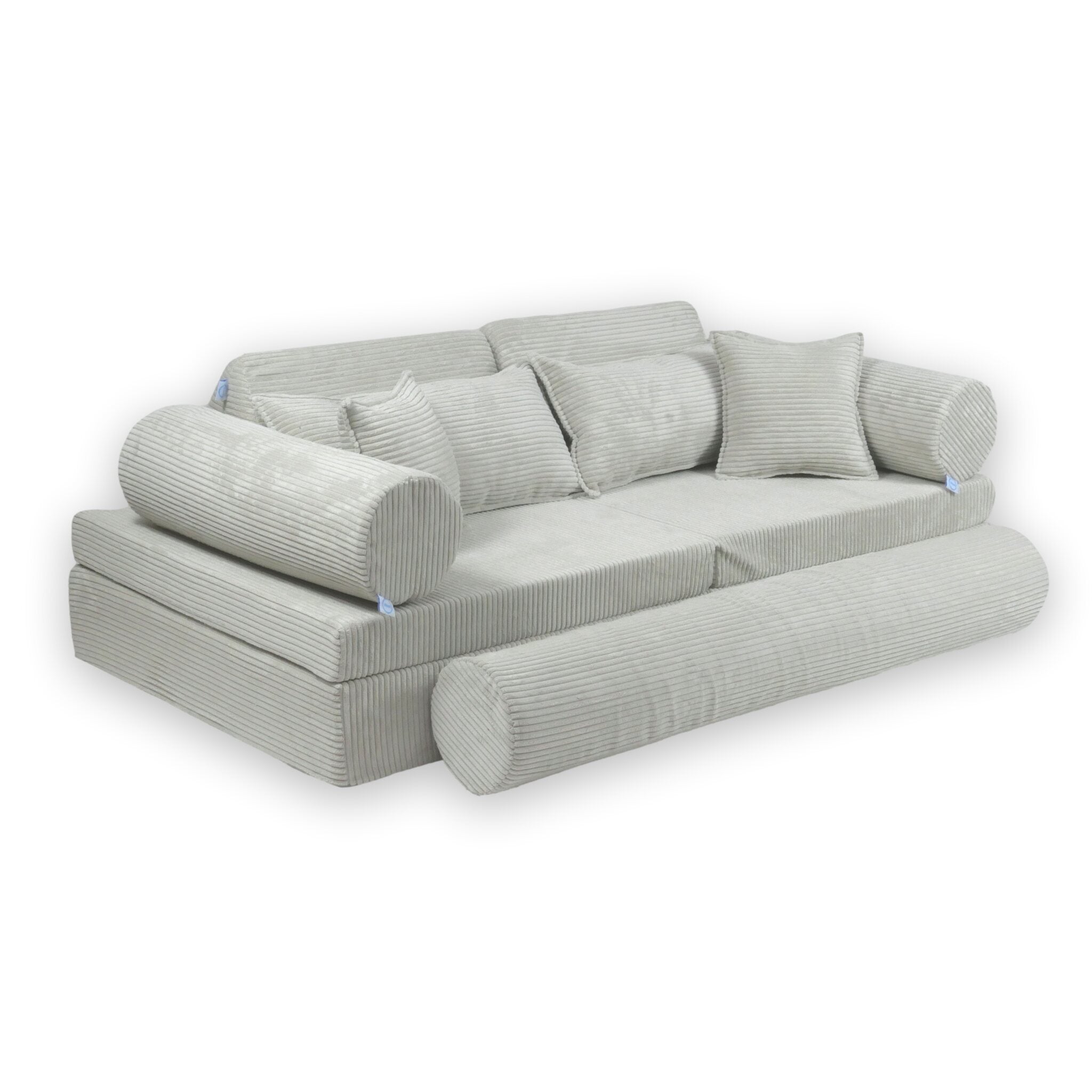 Luxuriöses Montessori-Spielsofa aus Cord