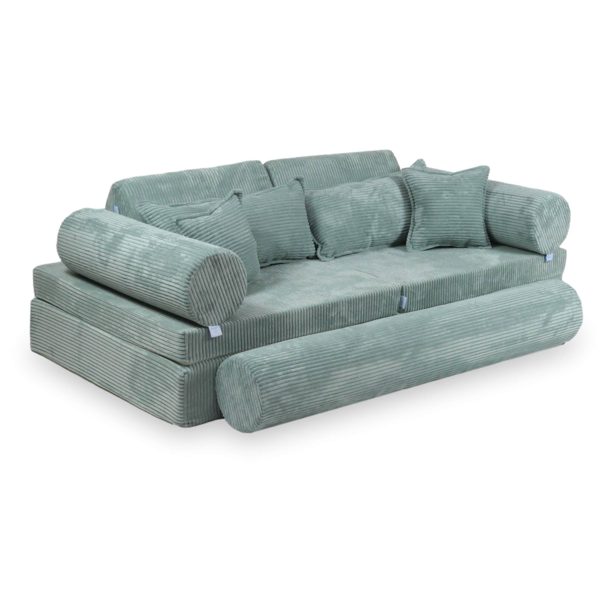 Luxuriöses Montessori-Spielsofa aus Cord