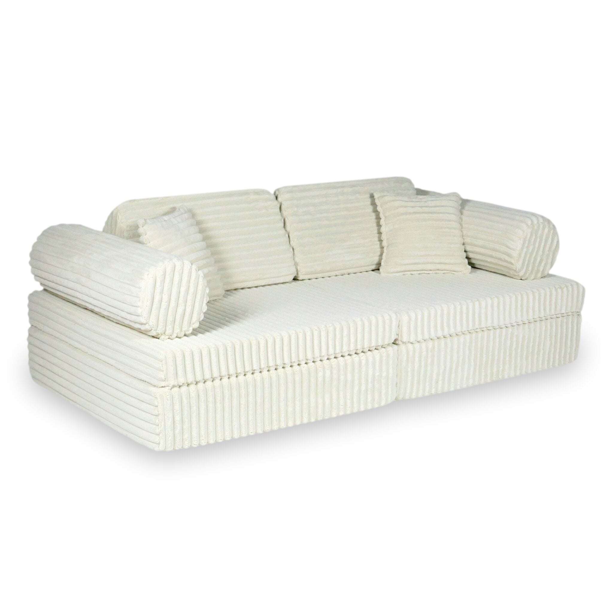 Montessori Play Sofa Comfort in waffle