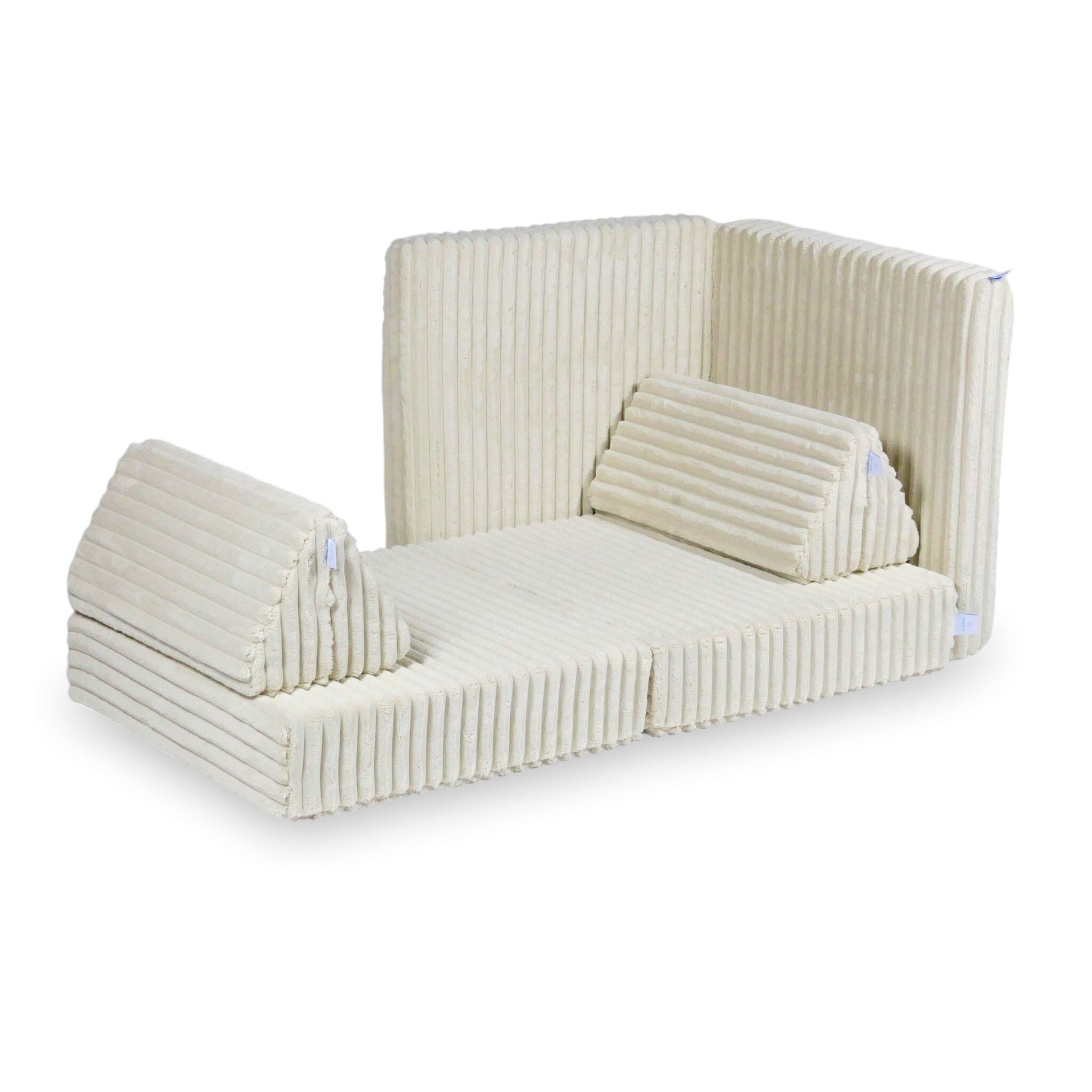Montessori Mini Play Sofa Comfort in waffle