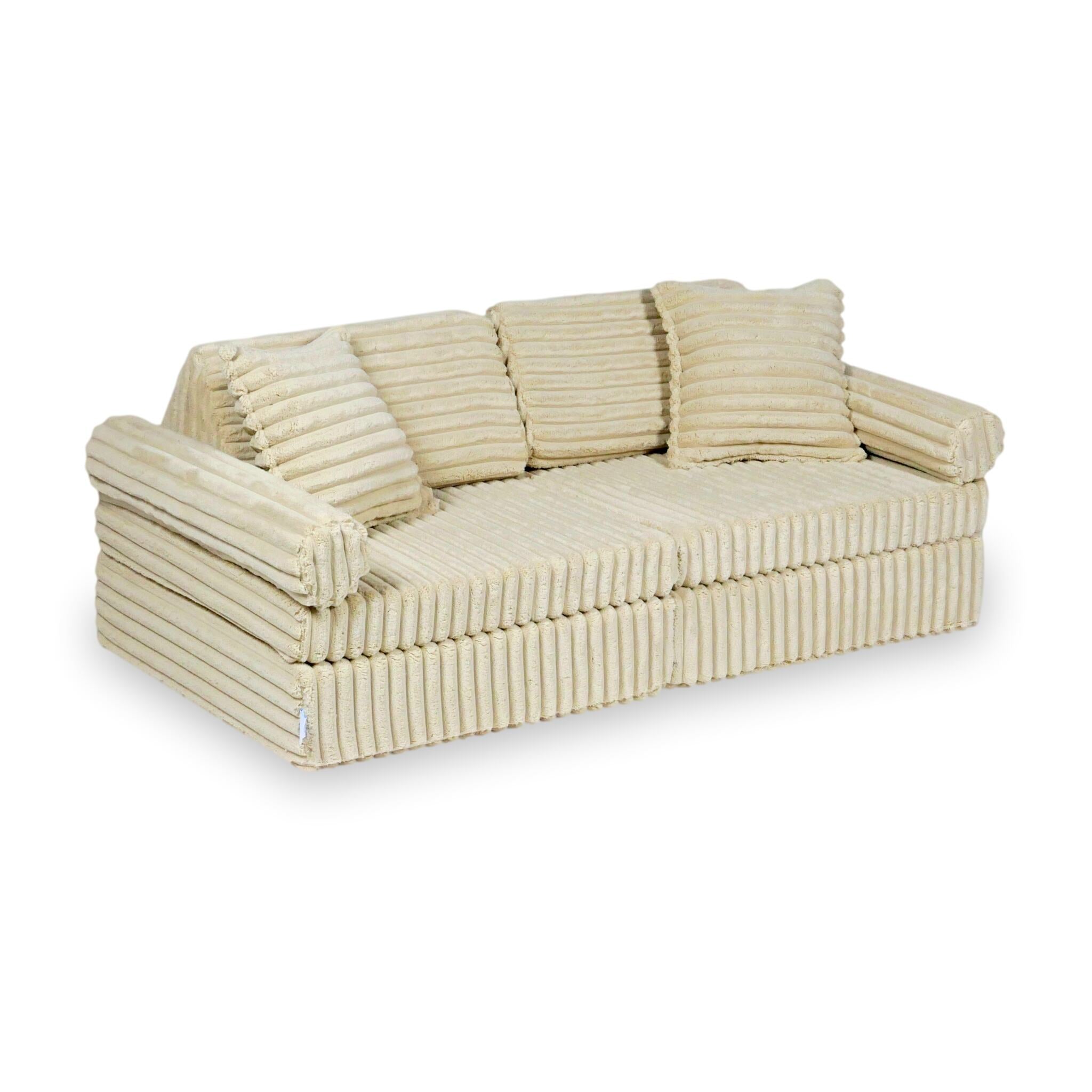 Montessori Mini Play Sofa Comfort in waffle