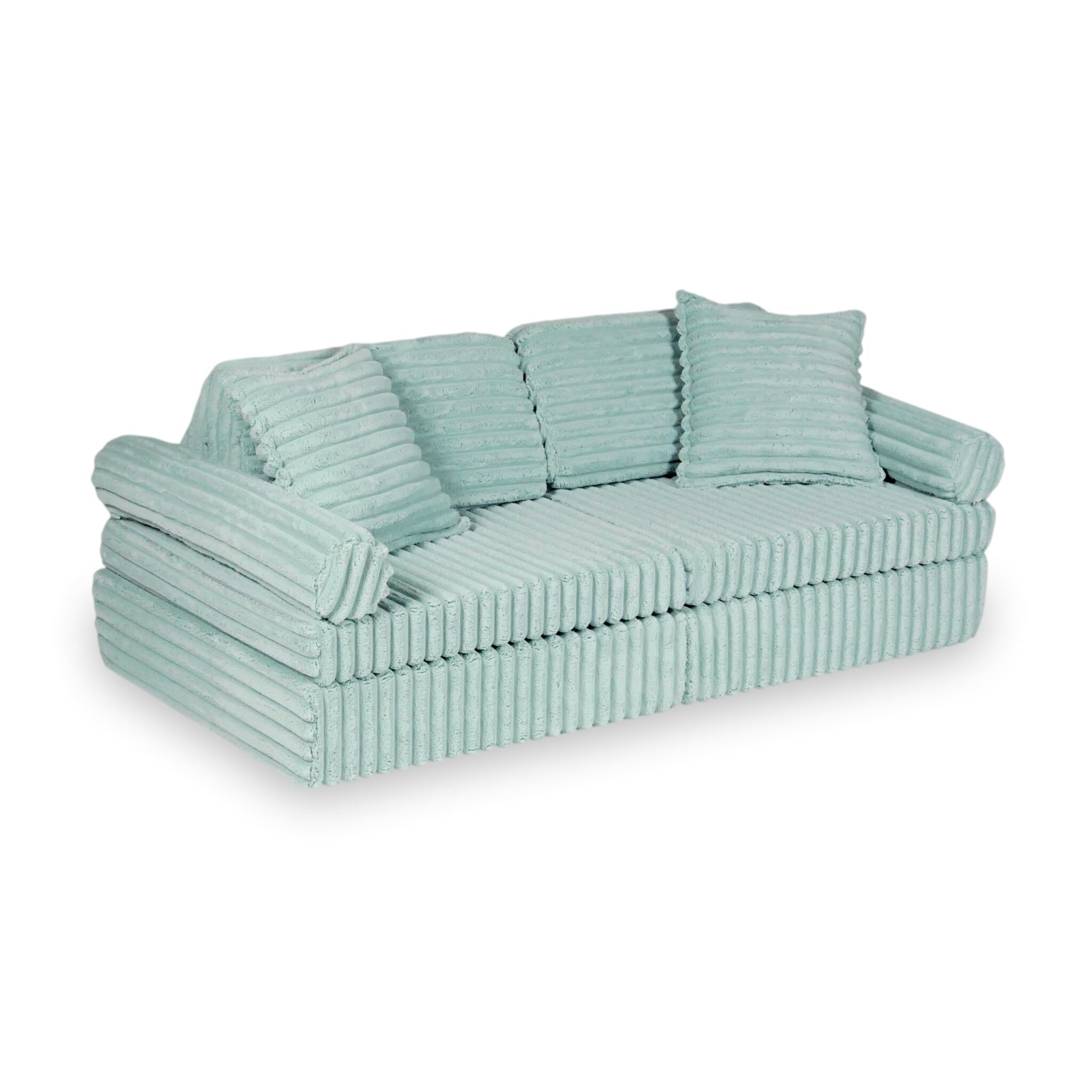 Montessori Mini Play Sofa Comfort in waffle