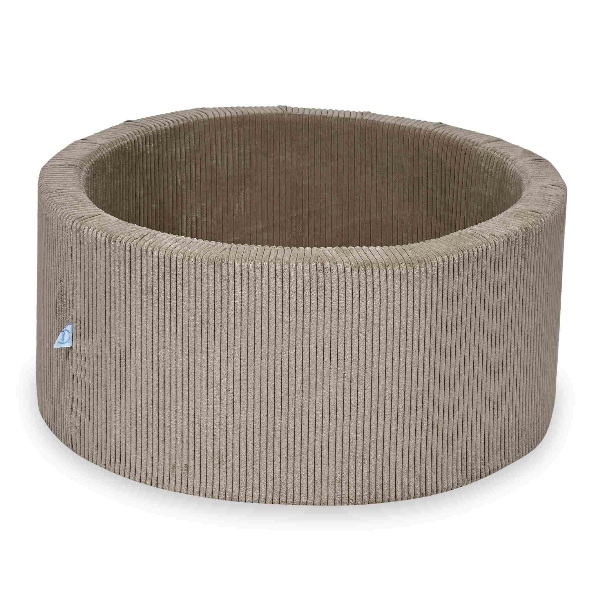 Bällebad 90x40 Kord Toffee ohne Bälle