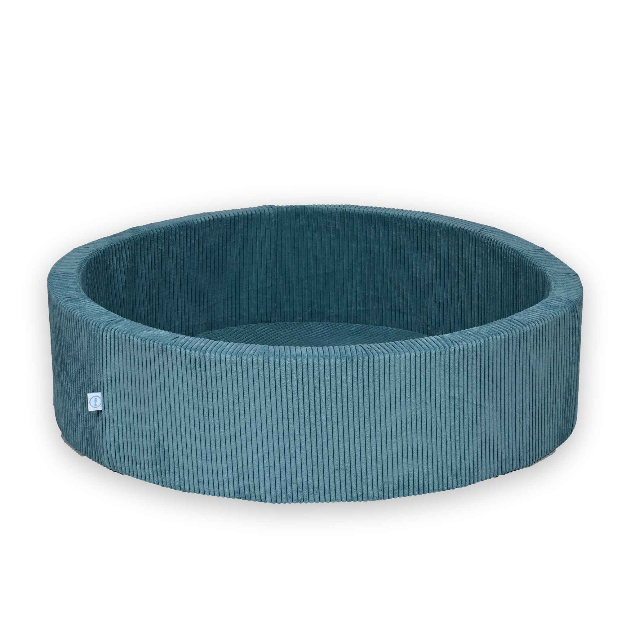 Ball Pit 110x30 Blue Corduroy without balls