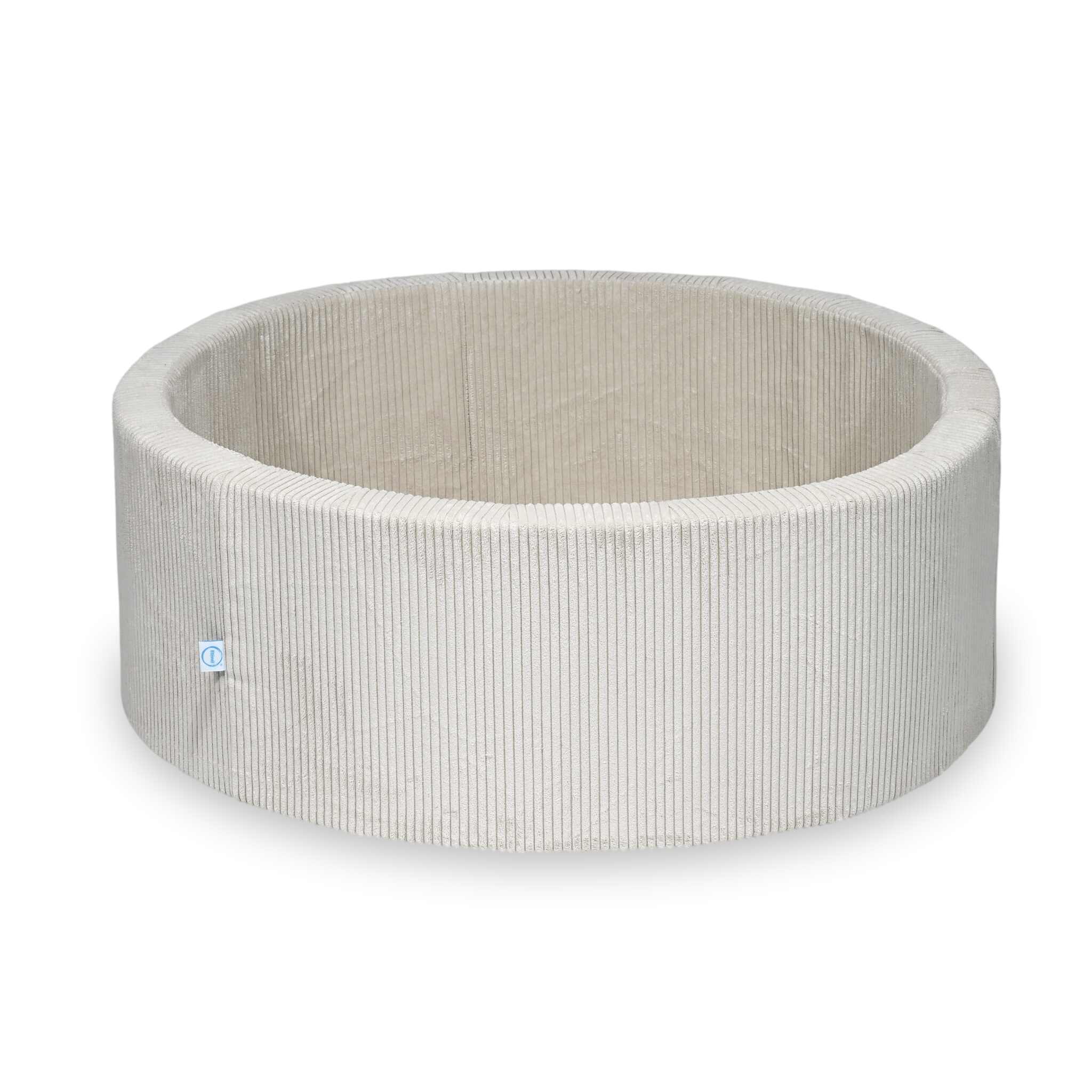 Bällebad 110x40 Kord beige ohne Bälle