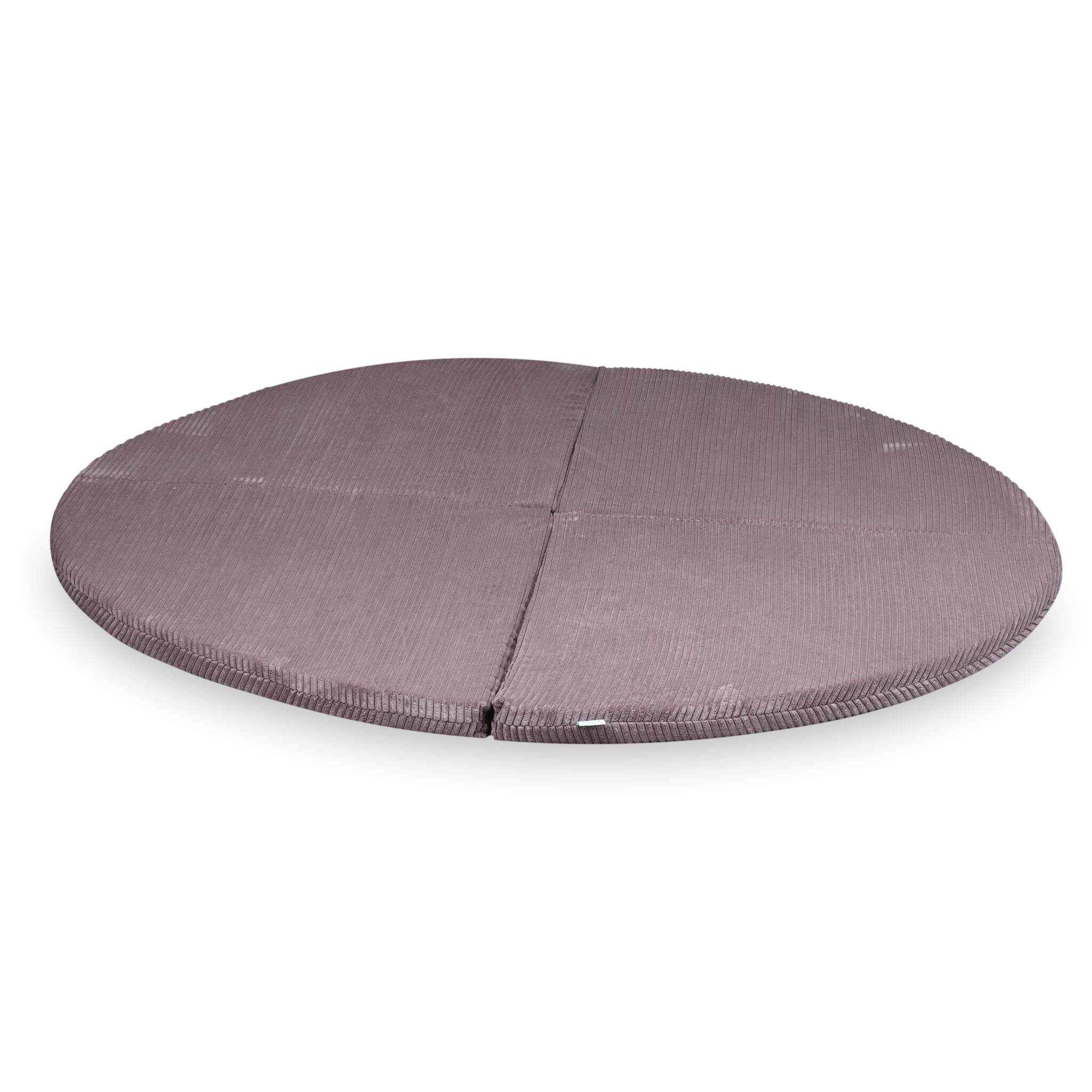 160cm Play Mat for Baby, Round Foldable Corduroy