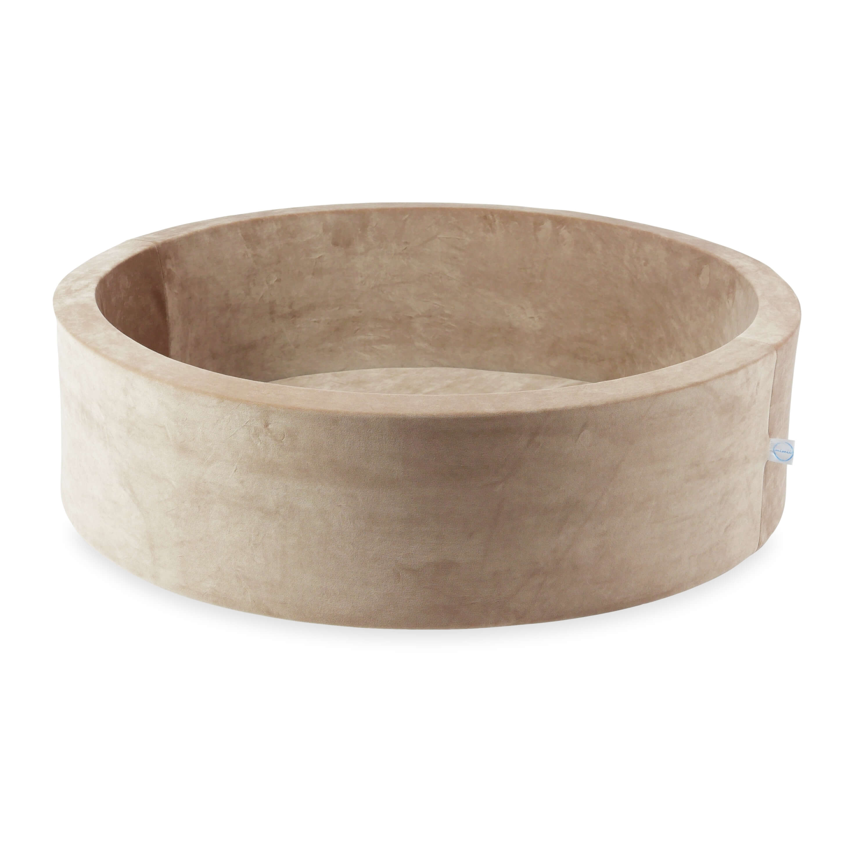 Ball Pit 110x30 Velvet Soft Brown without balls