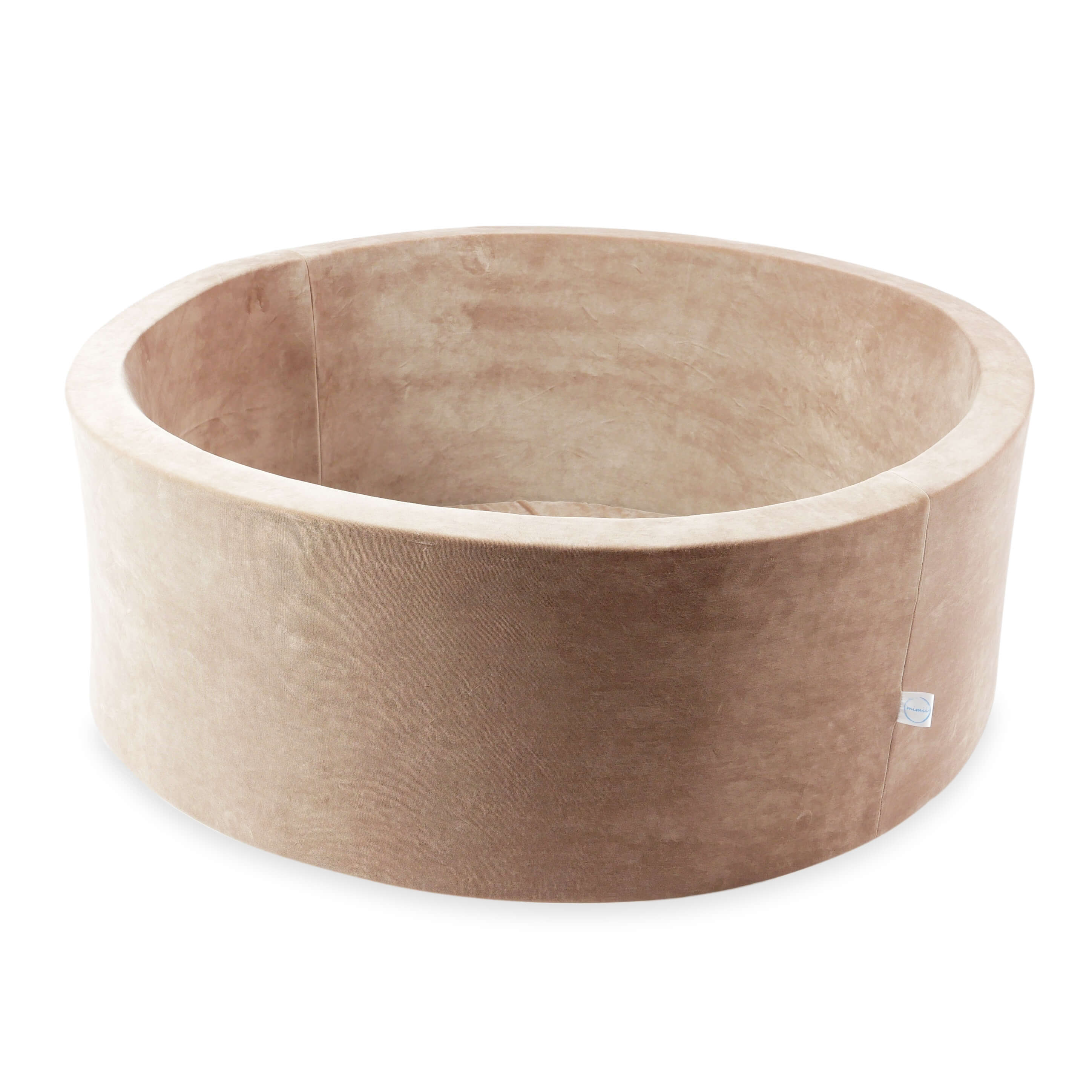 Bällebad 110x40 Samt Soft Brown ohne Bälle