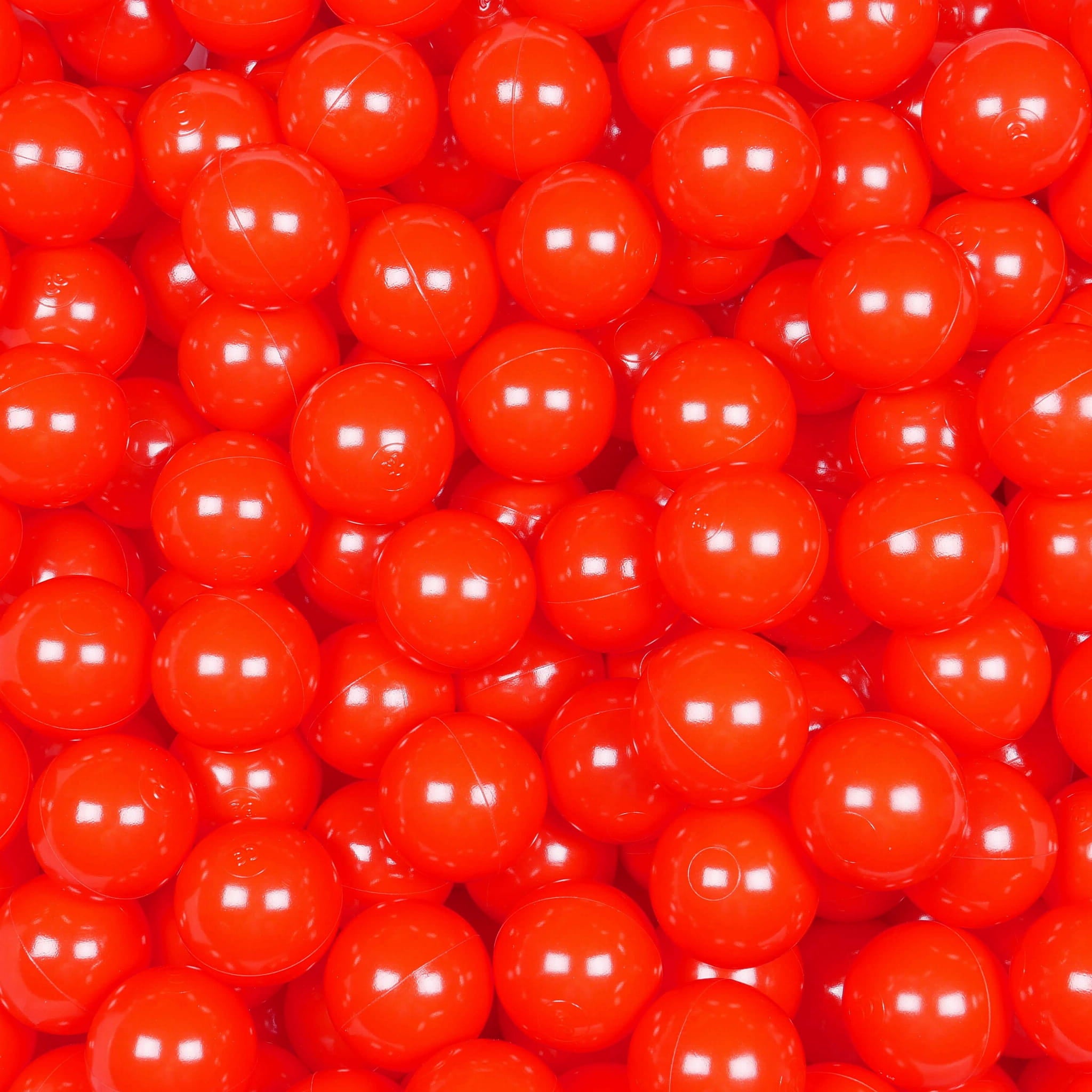 Play balls ø7cm 50 pieces red