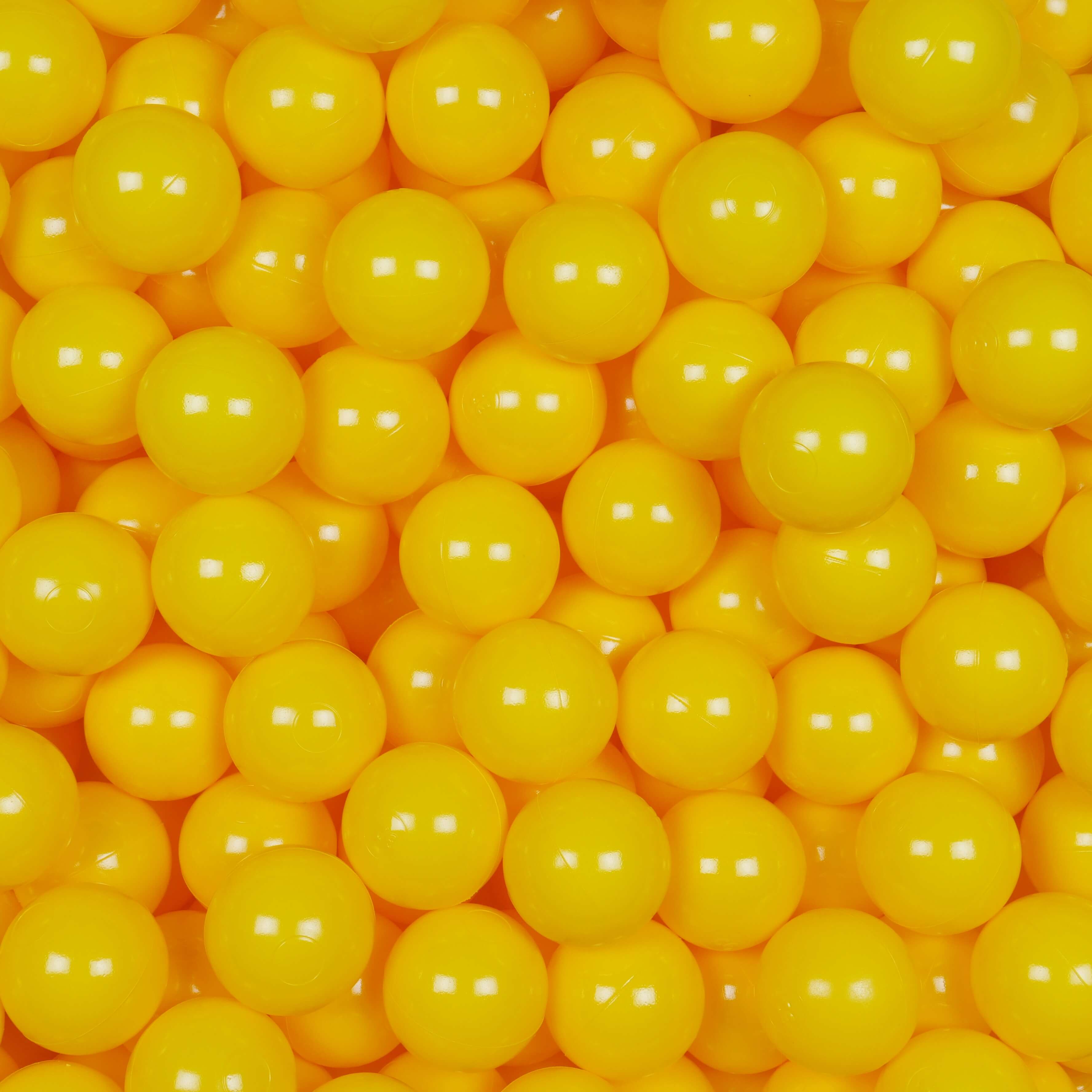 Play balls ø7cm 150 pieces yellow