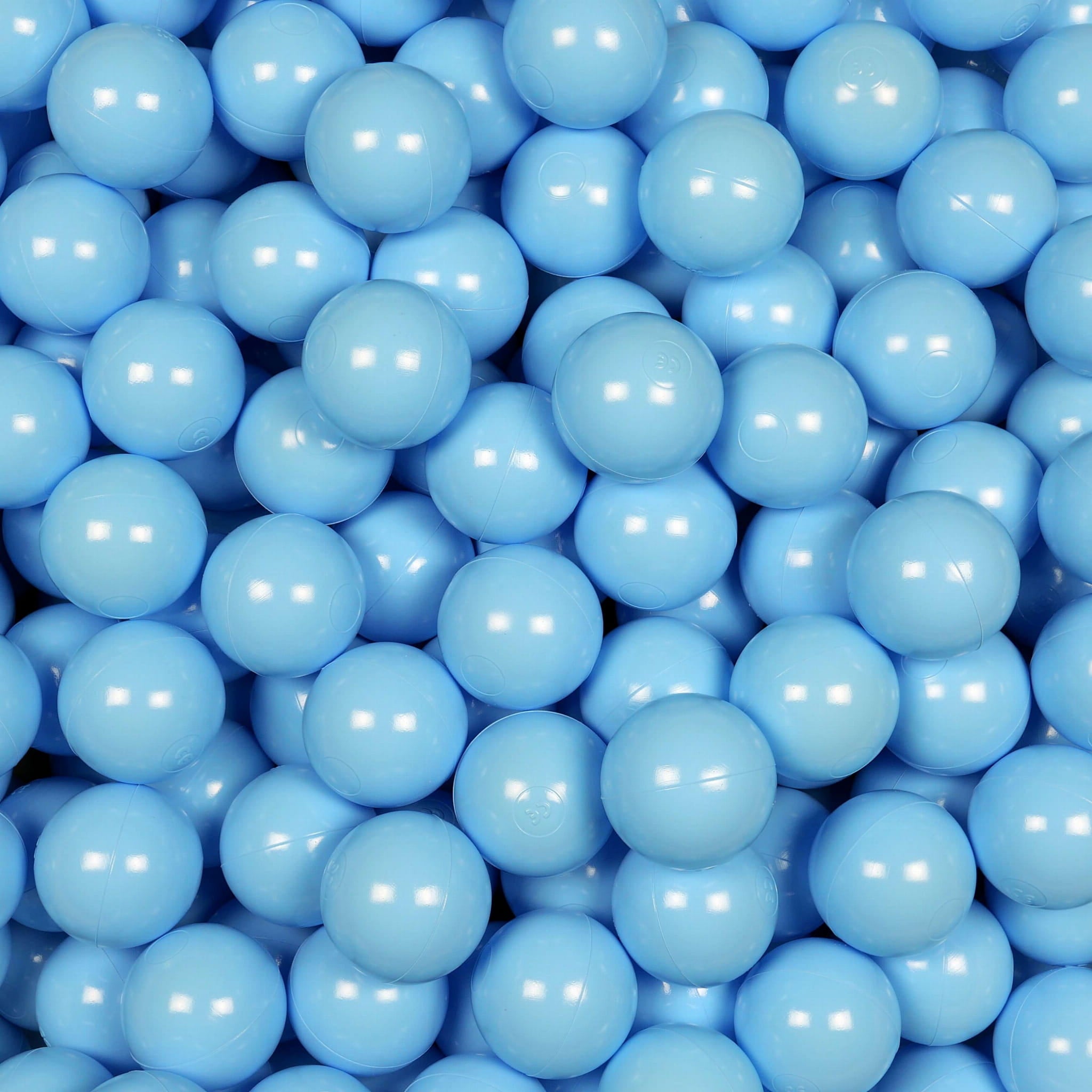 Play balls ø7cm 25 pieces light cyan