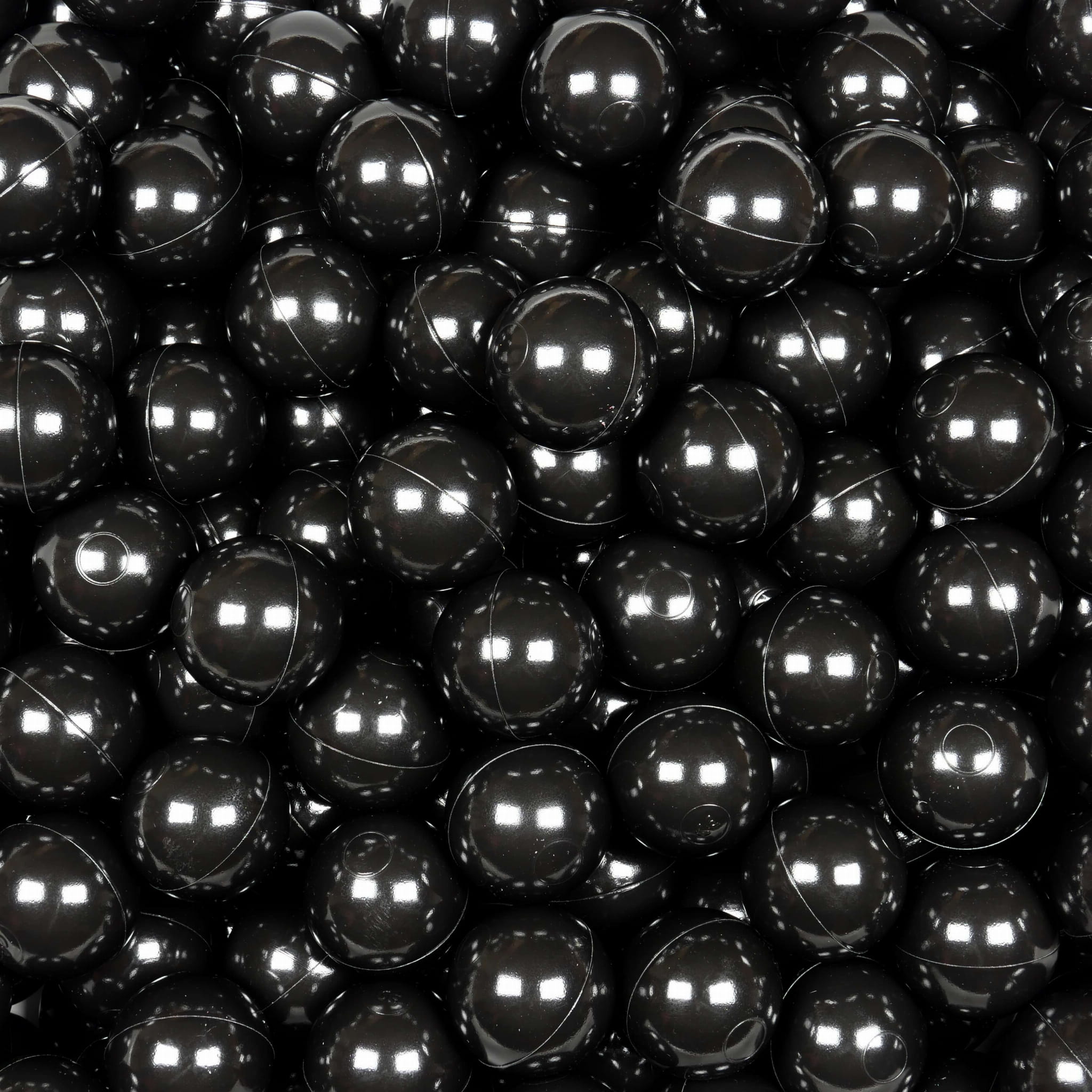 Play balls ø7cm 25 pieces black