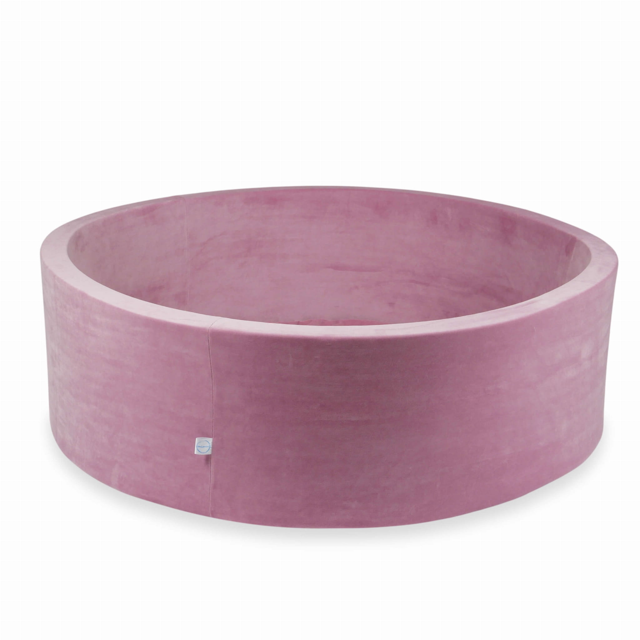 Ball Pit 130x40 Velvet Soft pink without balls