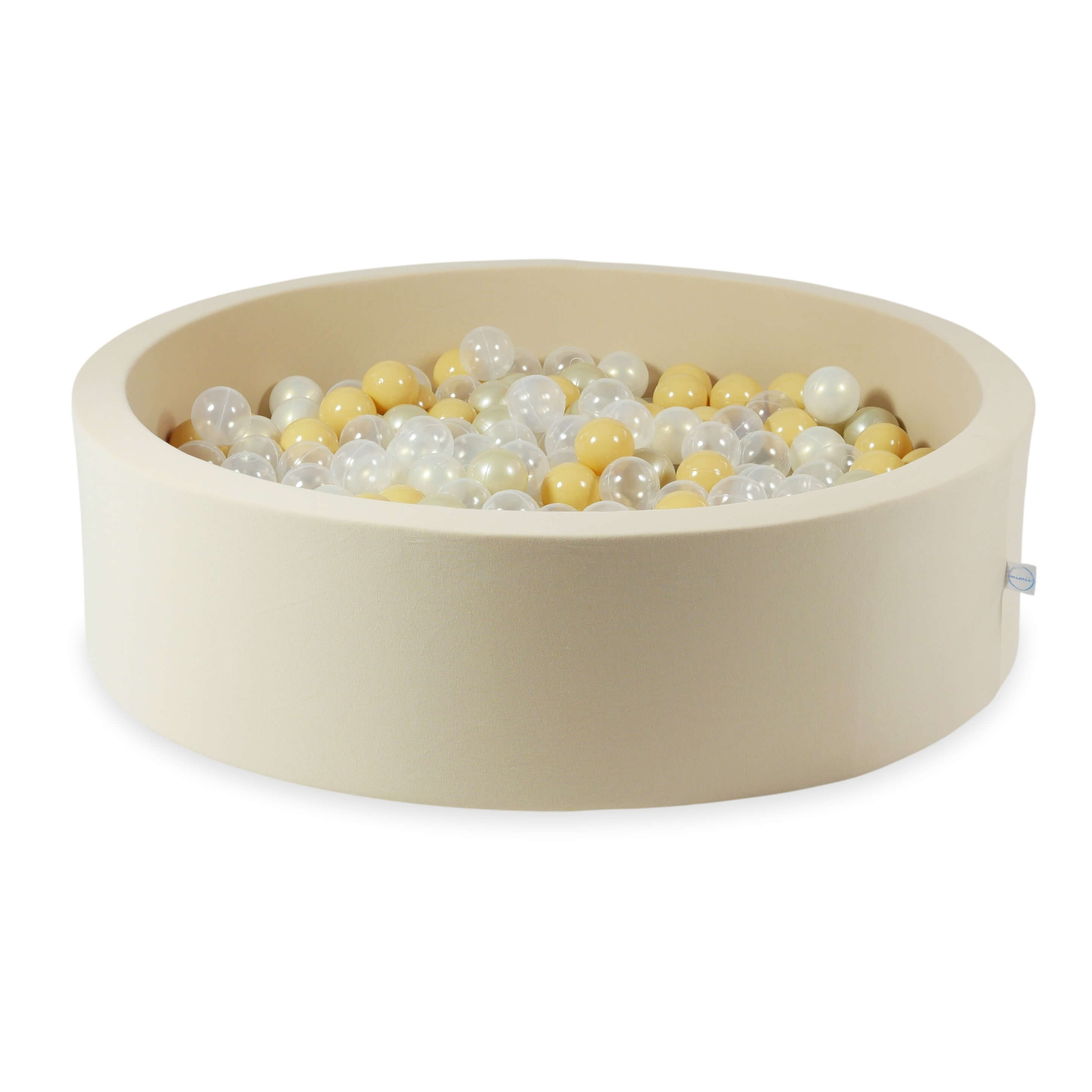 Ball Pit in beige 110x30 cm with 400 balls