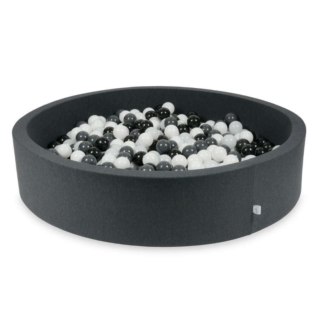 Graphite ball pit 130x30 cm with 600 balls