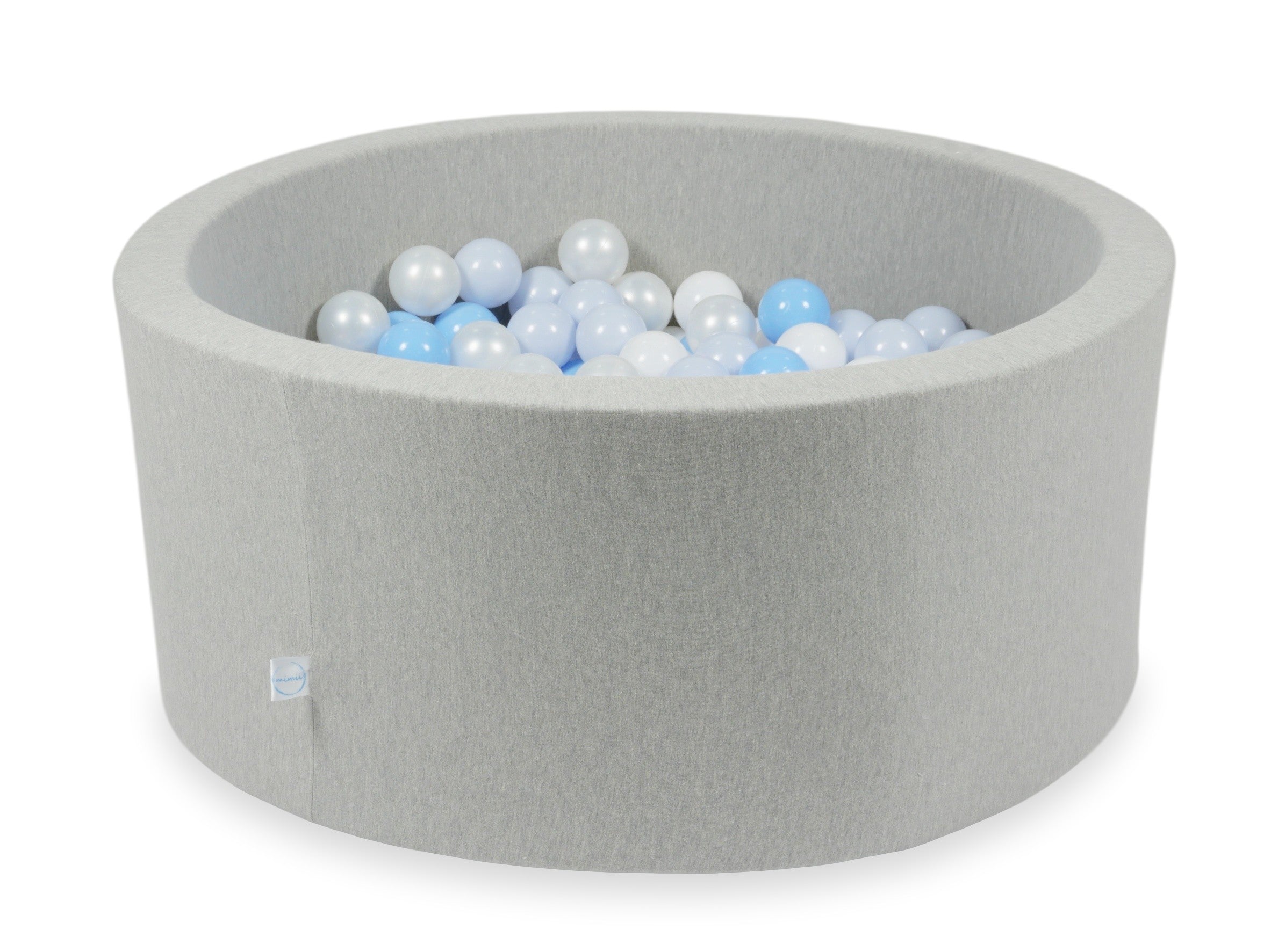 90x40 cm Light Gray Ball Pit with 300 Balls