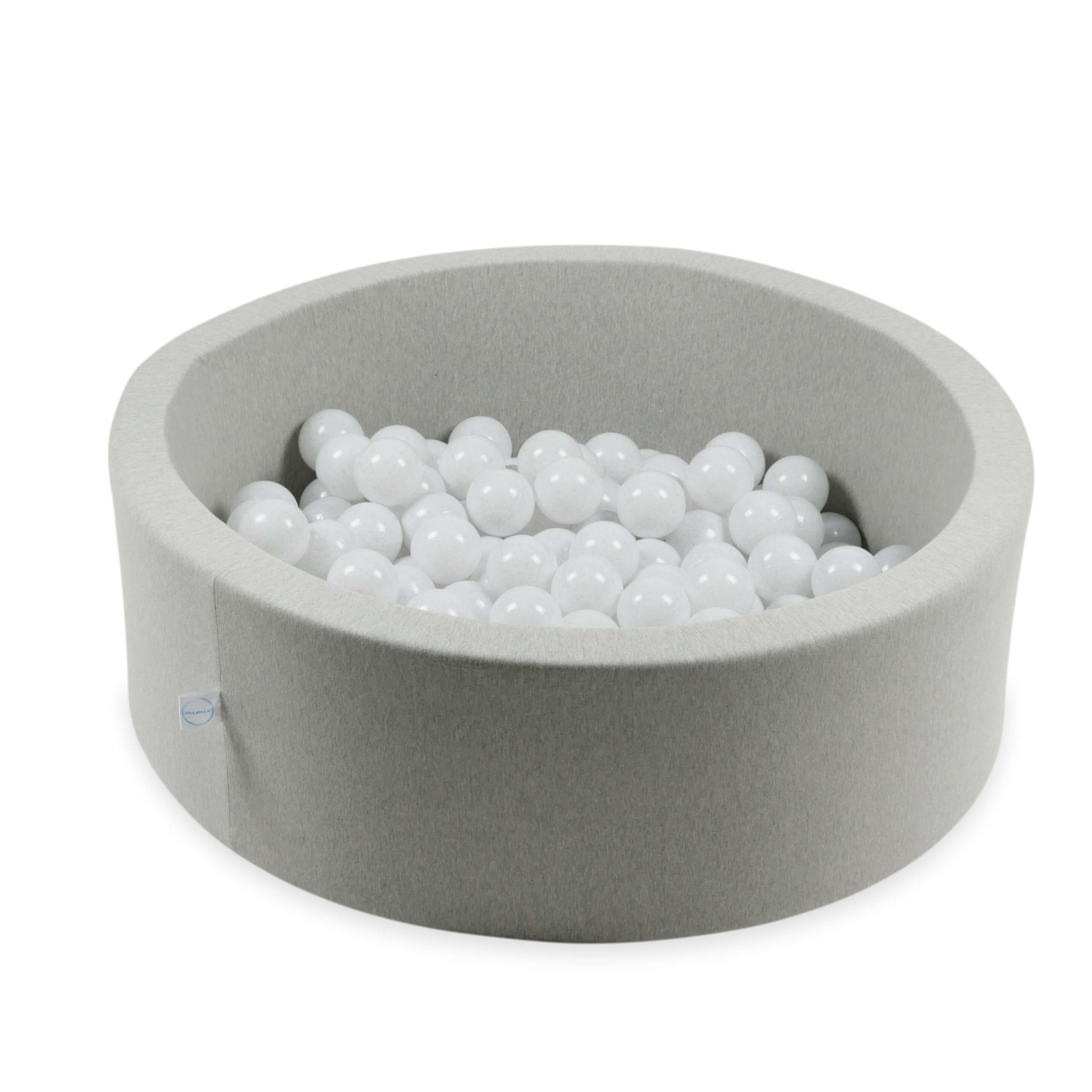 Play balls ø7cm 25 pieces white pull