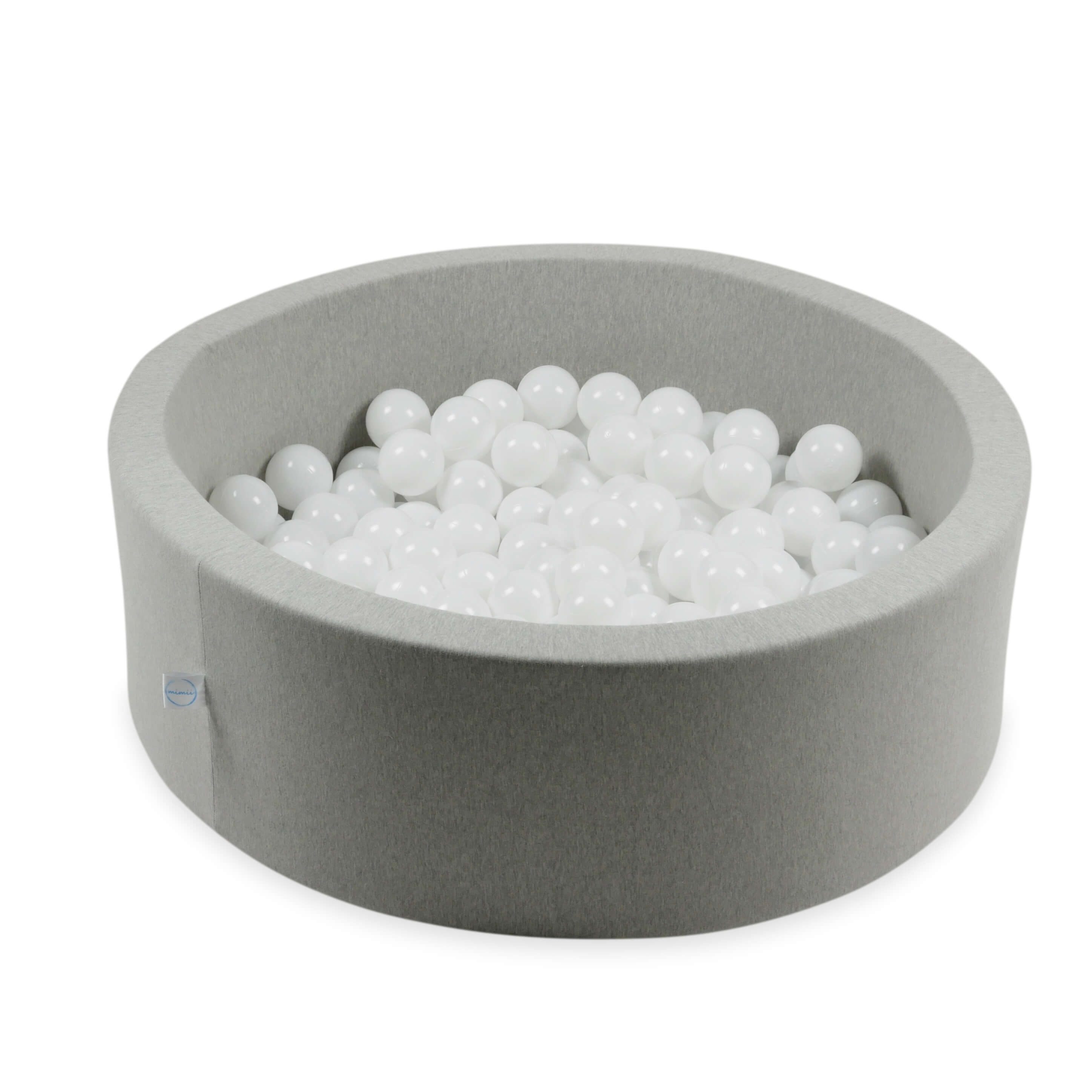 25 weiße Spielbälle, 7 cm Durchmesser