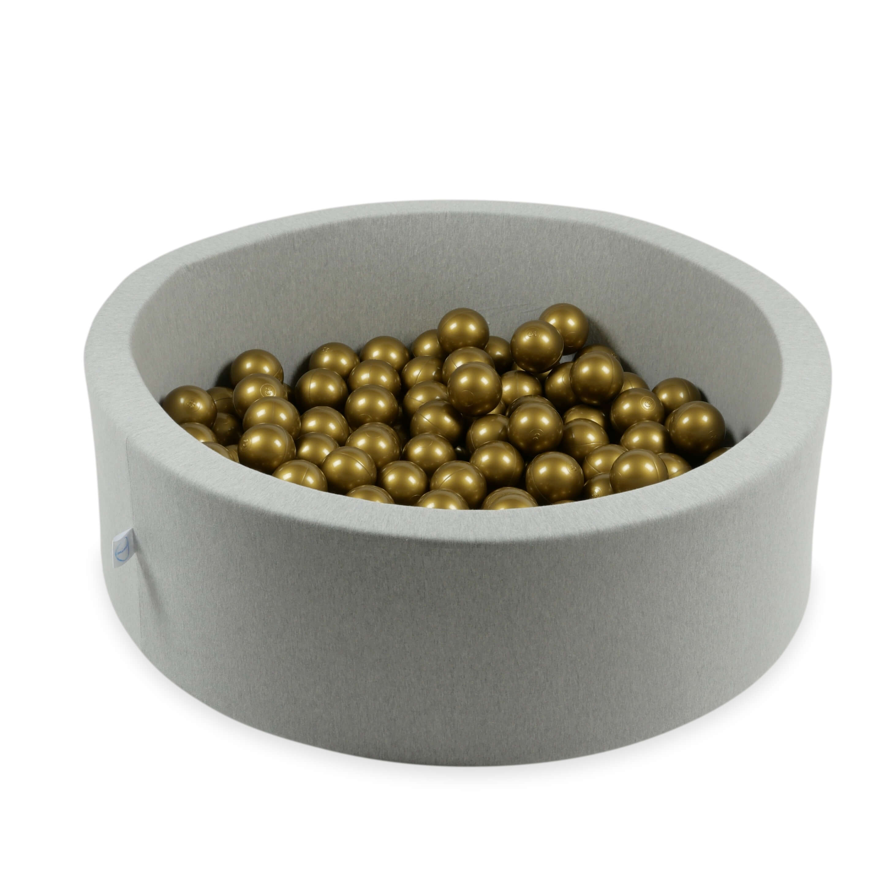 300 antike, goldfarbene Spielbälle, 7 cm Durchmesser