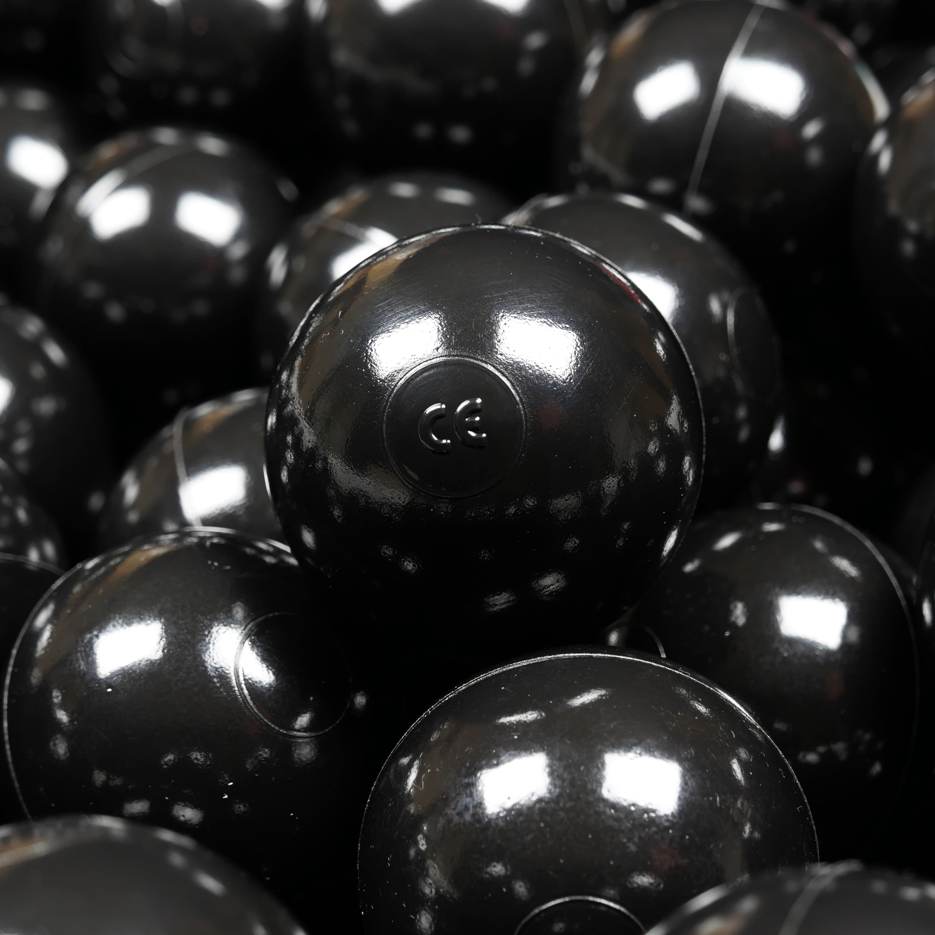 Balles de jeu ø7cm 400 pièces noir